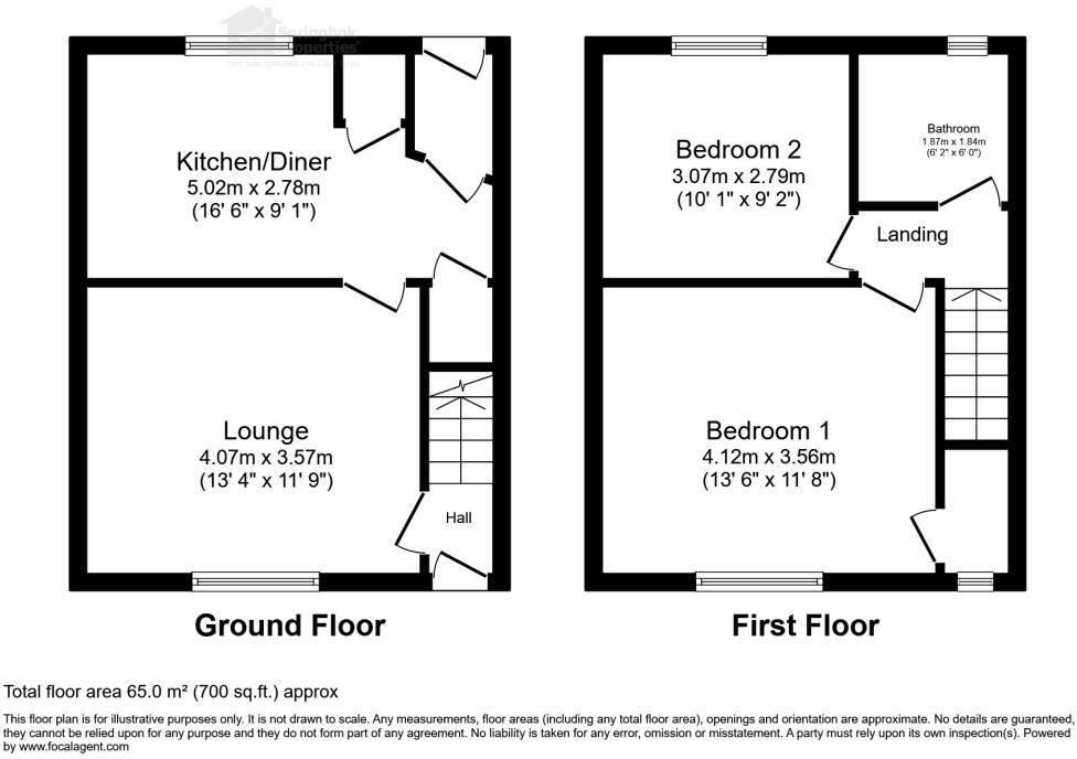 11, Carlton Park, Manby floorplan