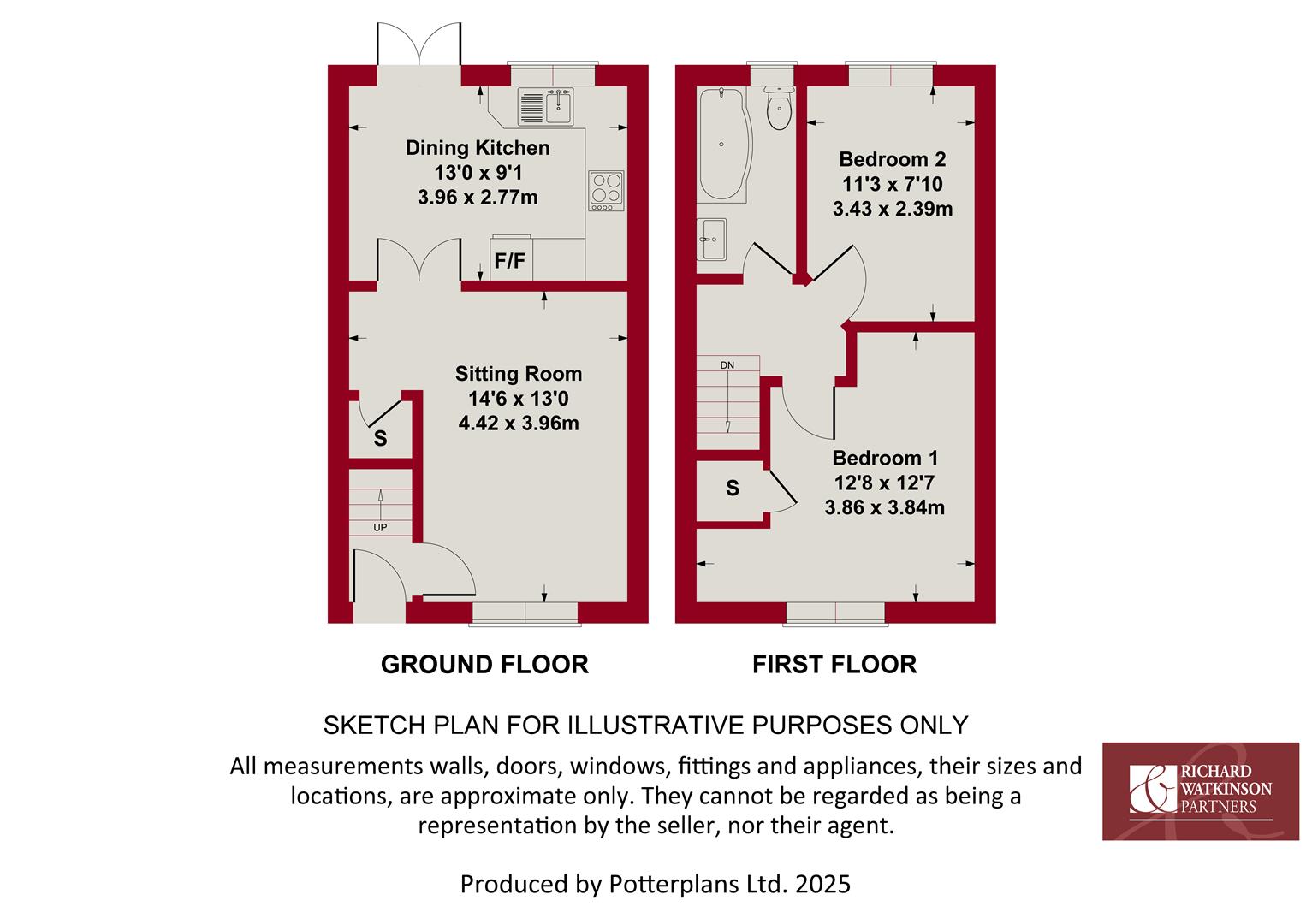 34, Nightingale Way, Bingham floorplan
