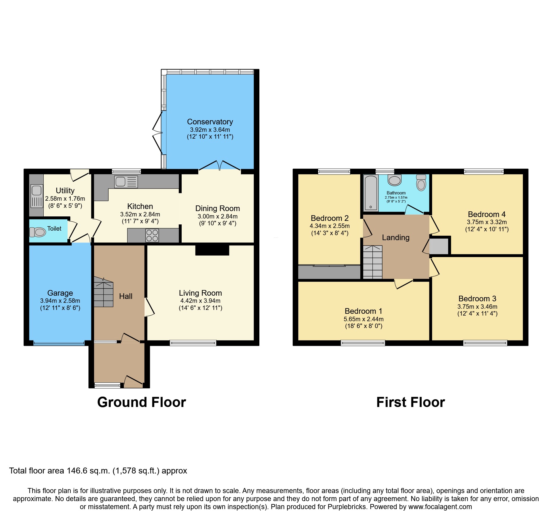 21, Granson Way, Washingborough, Lincoln floorplan