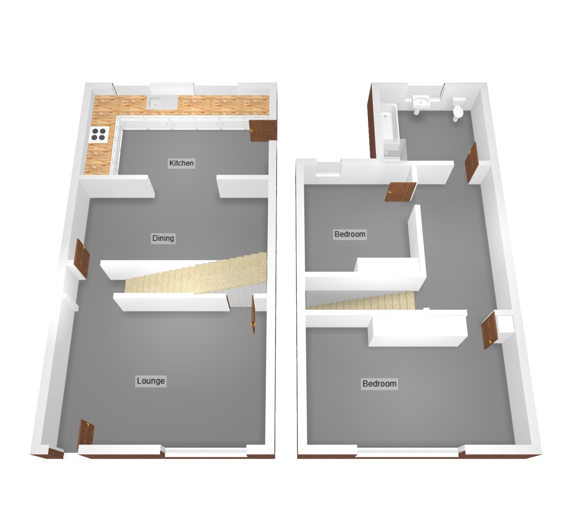 40, Newcastle Hill, Bridgend floorplan