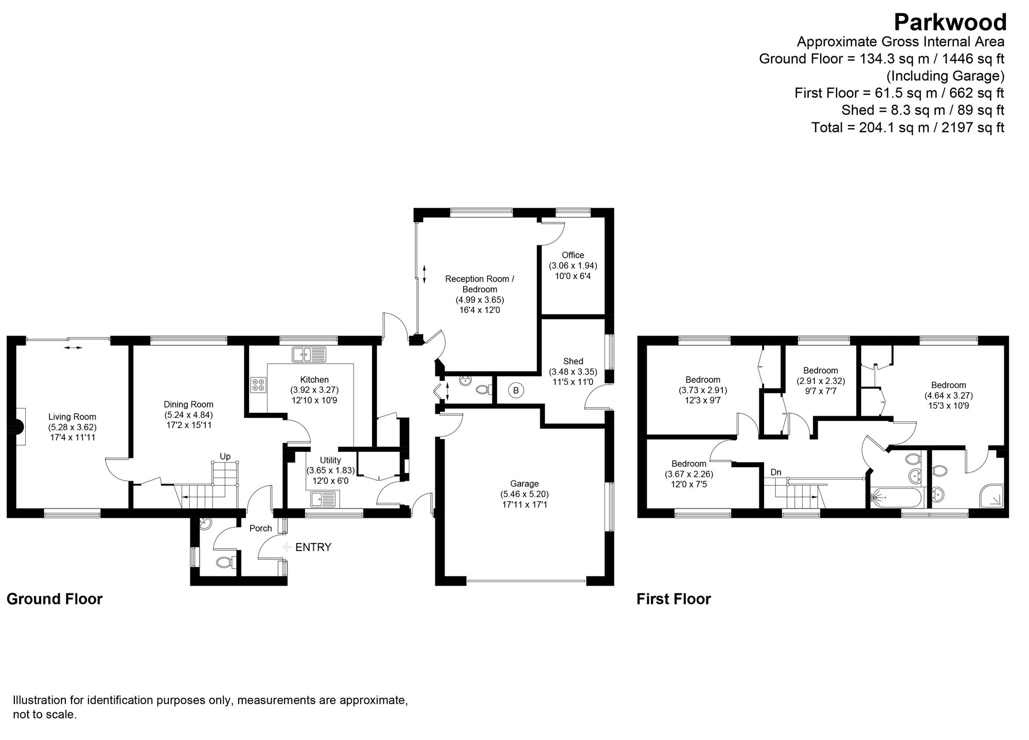 18 Parkwood, Pershore floorplan