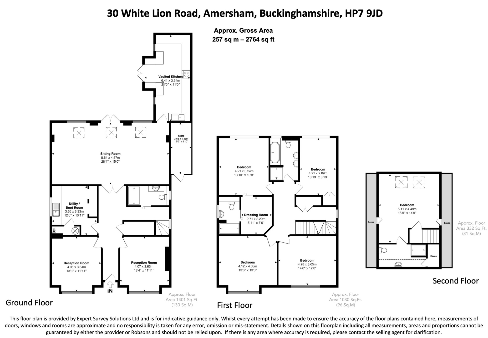 30 White Lion Road, Amersham floorplan