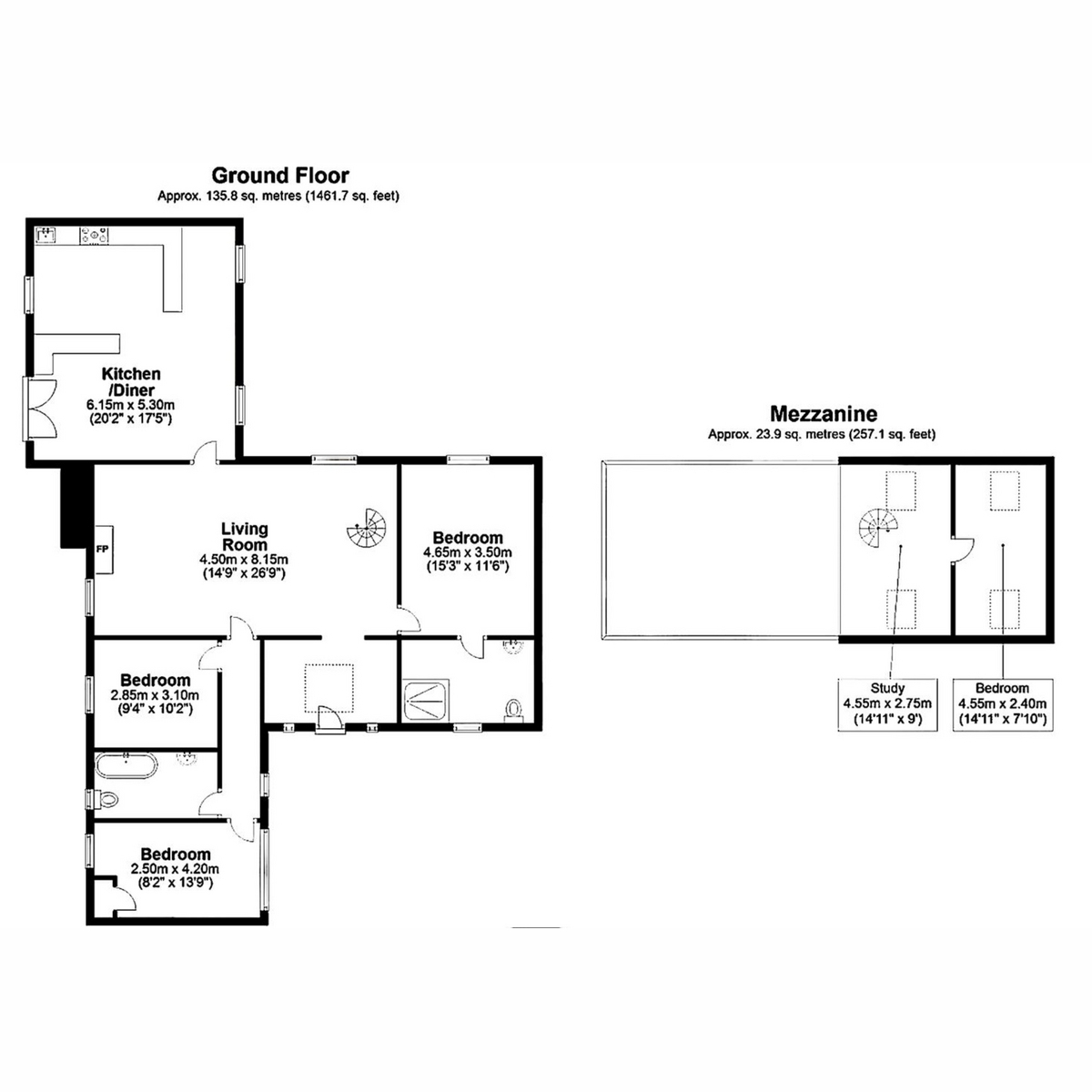 3, Longthwaite Farm Court, Carlisle floorplan