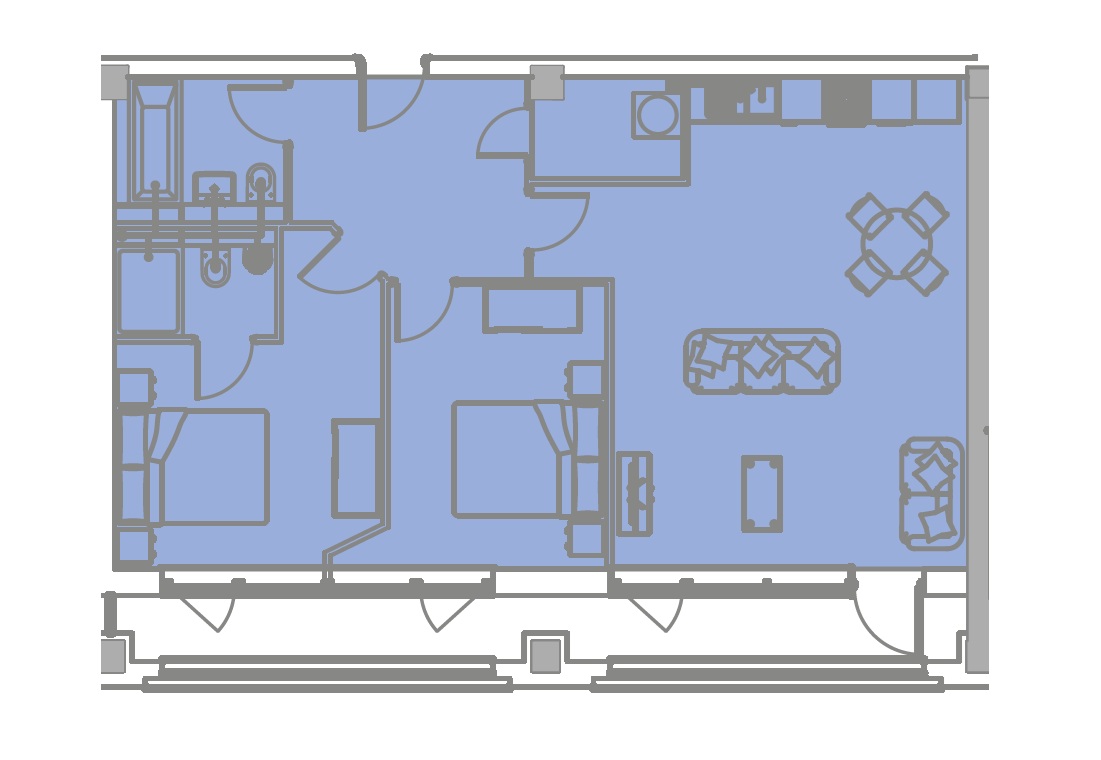 Apartment 116 Kettleworks, 126, Pope Street, Birmingham floorplan