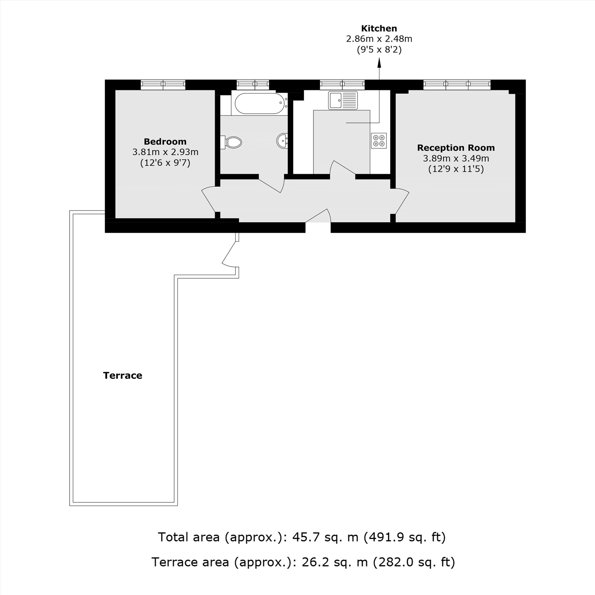 Clipper Way, London floorplan