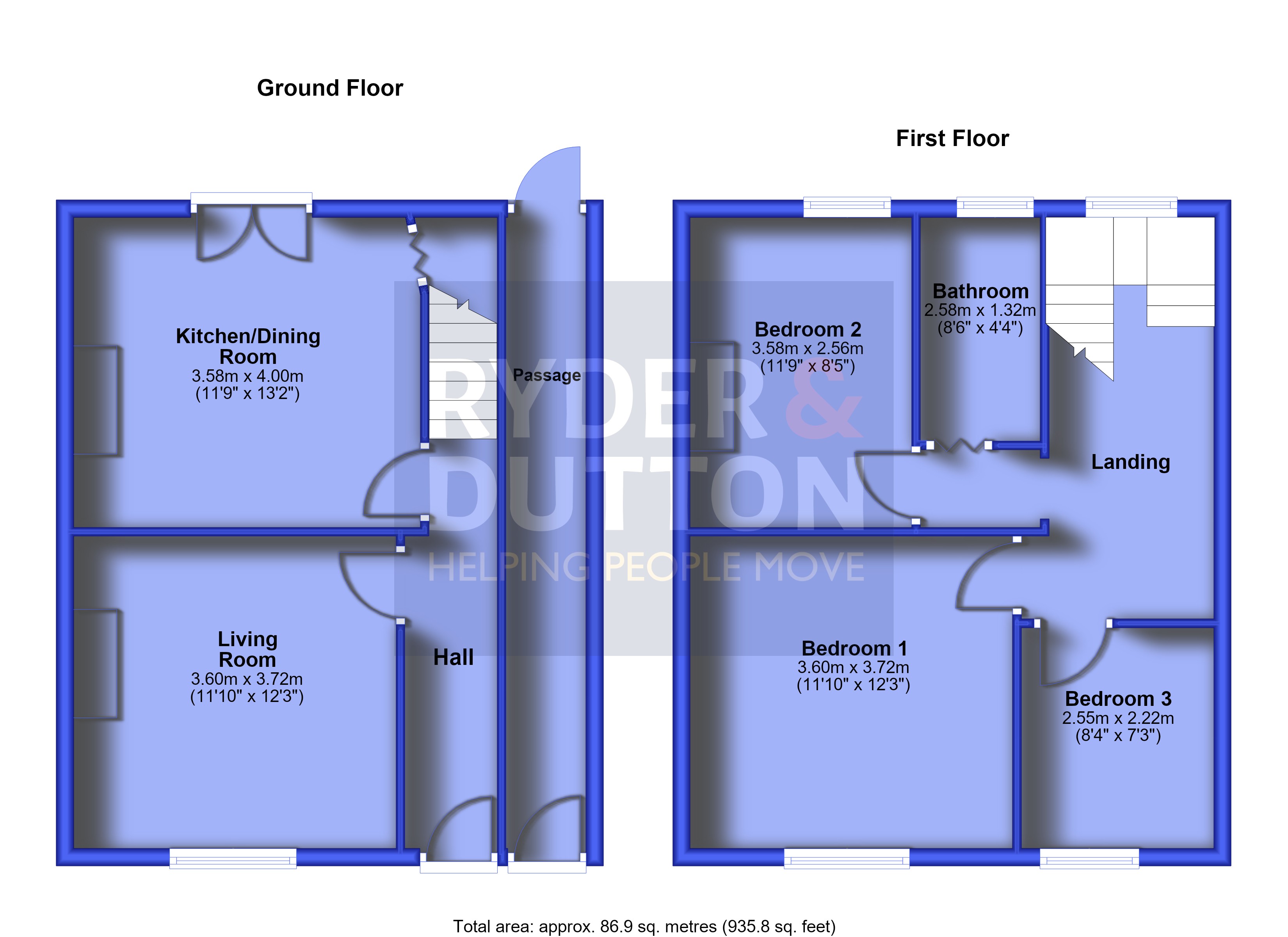 35, Chestnut Street, West Yorkshire floorplan