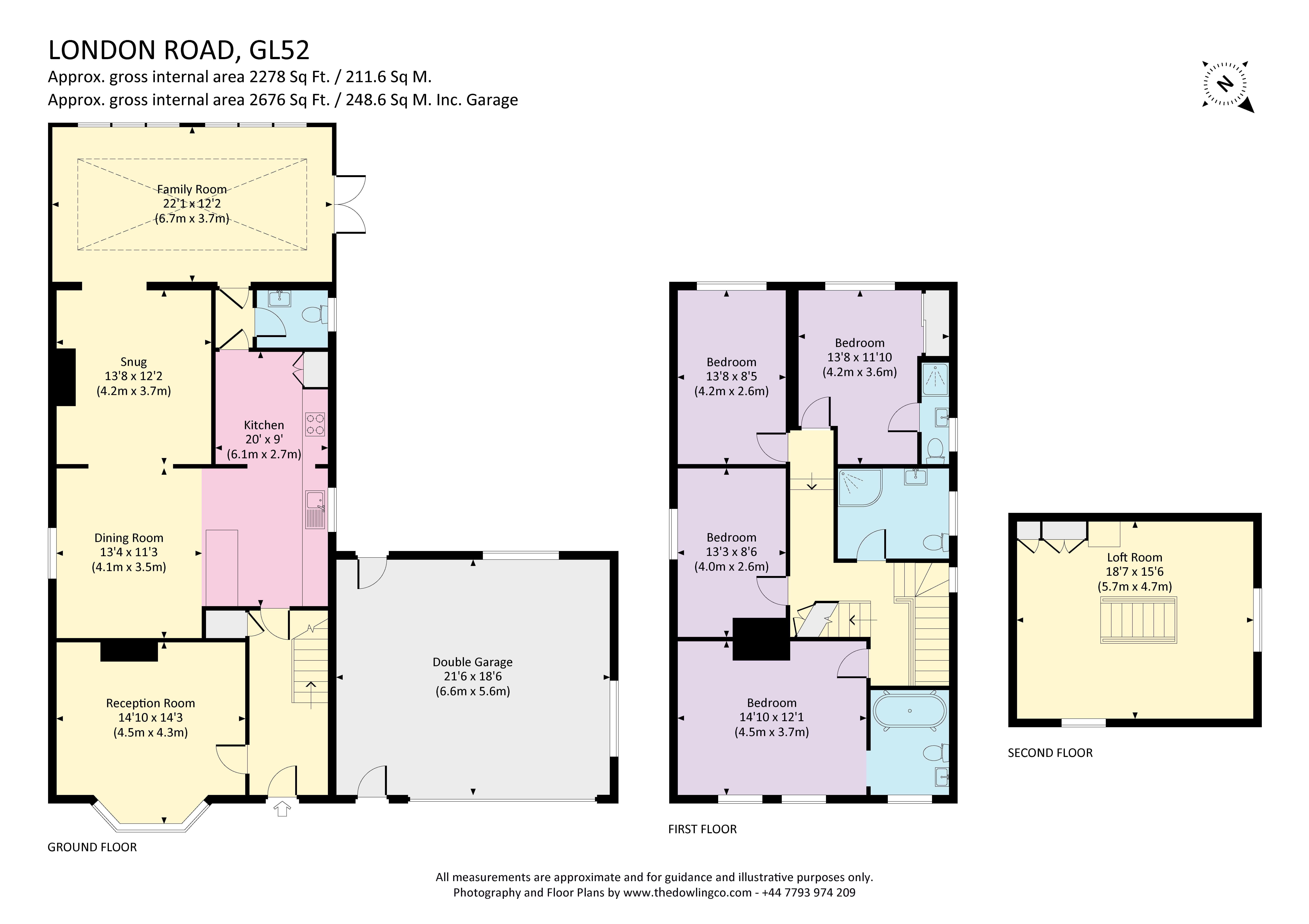 157, London Road, Cheltenham floorplan