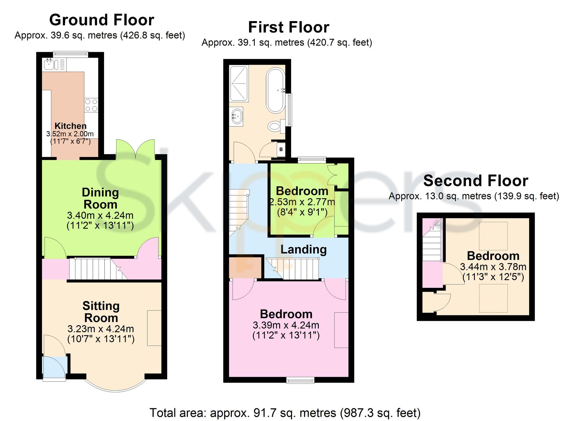 56. Horn Street, Hythe floorplan