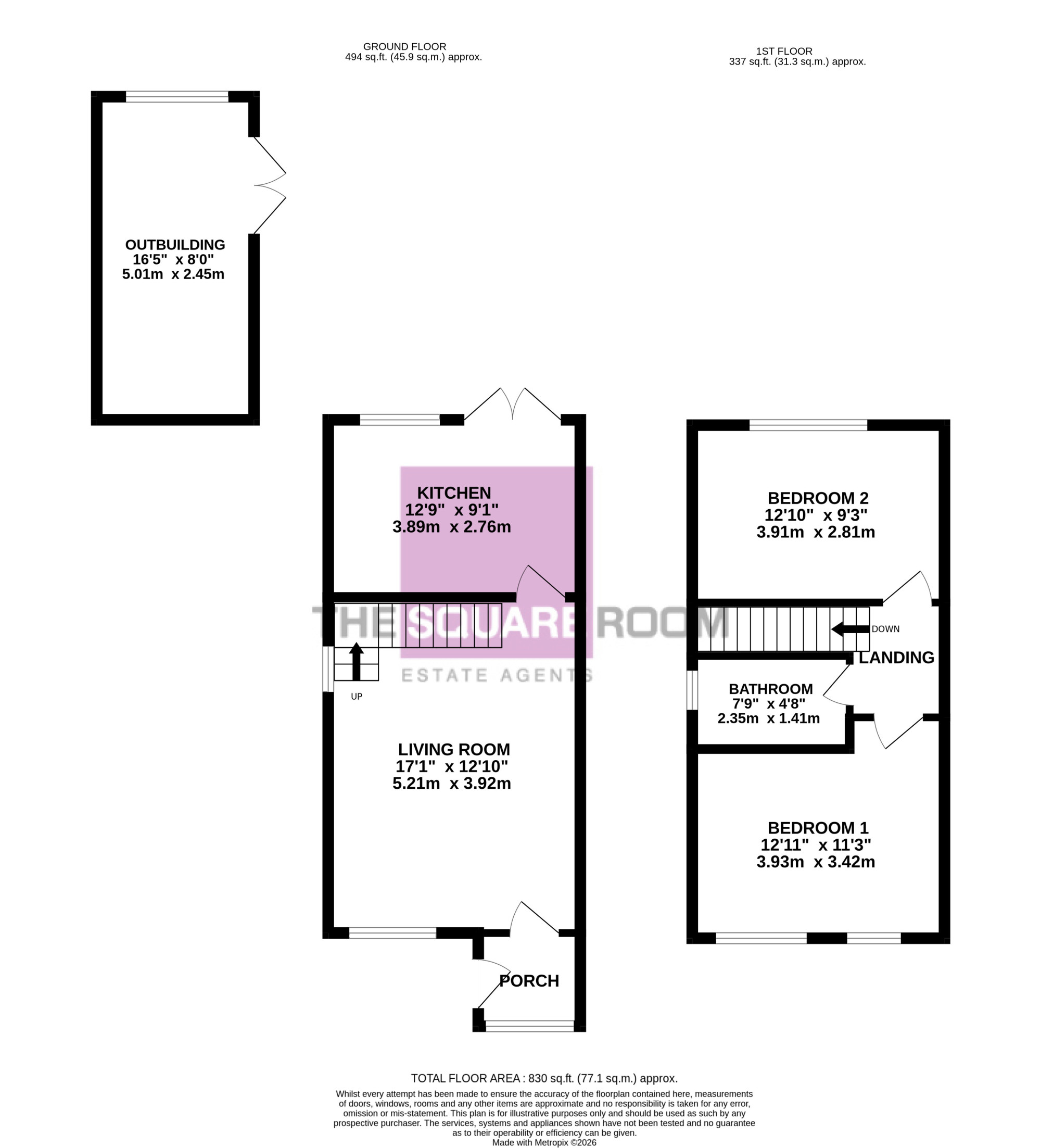 Dalby Close, Cleveleys floorplan
