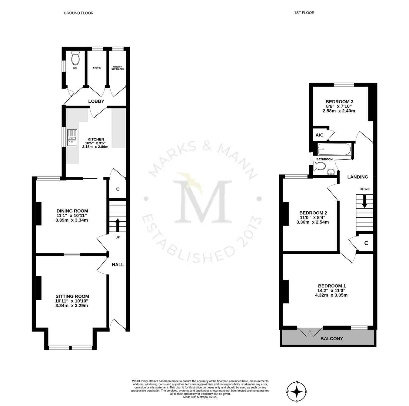 9, Kings Avenue, Ipswich floorplan