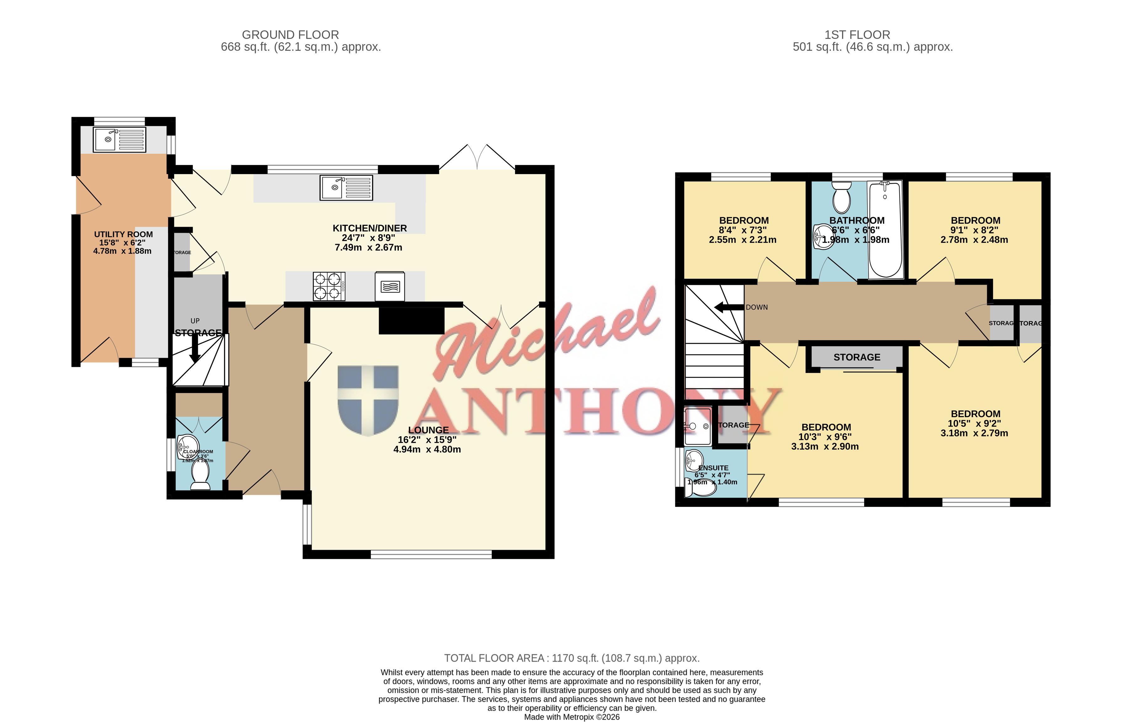 4, Cook Close, Milton Keynes floorplan