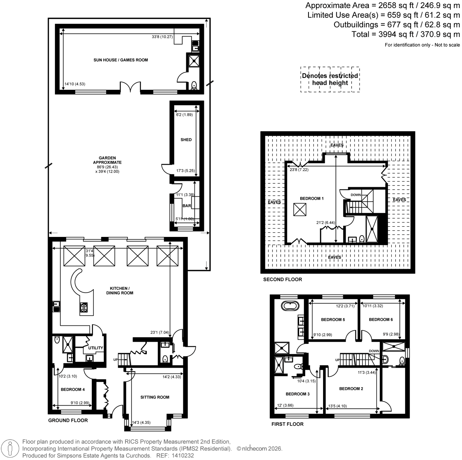 19, Moorhayes Drive, Staines-Upon-Thames floorplan