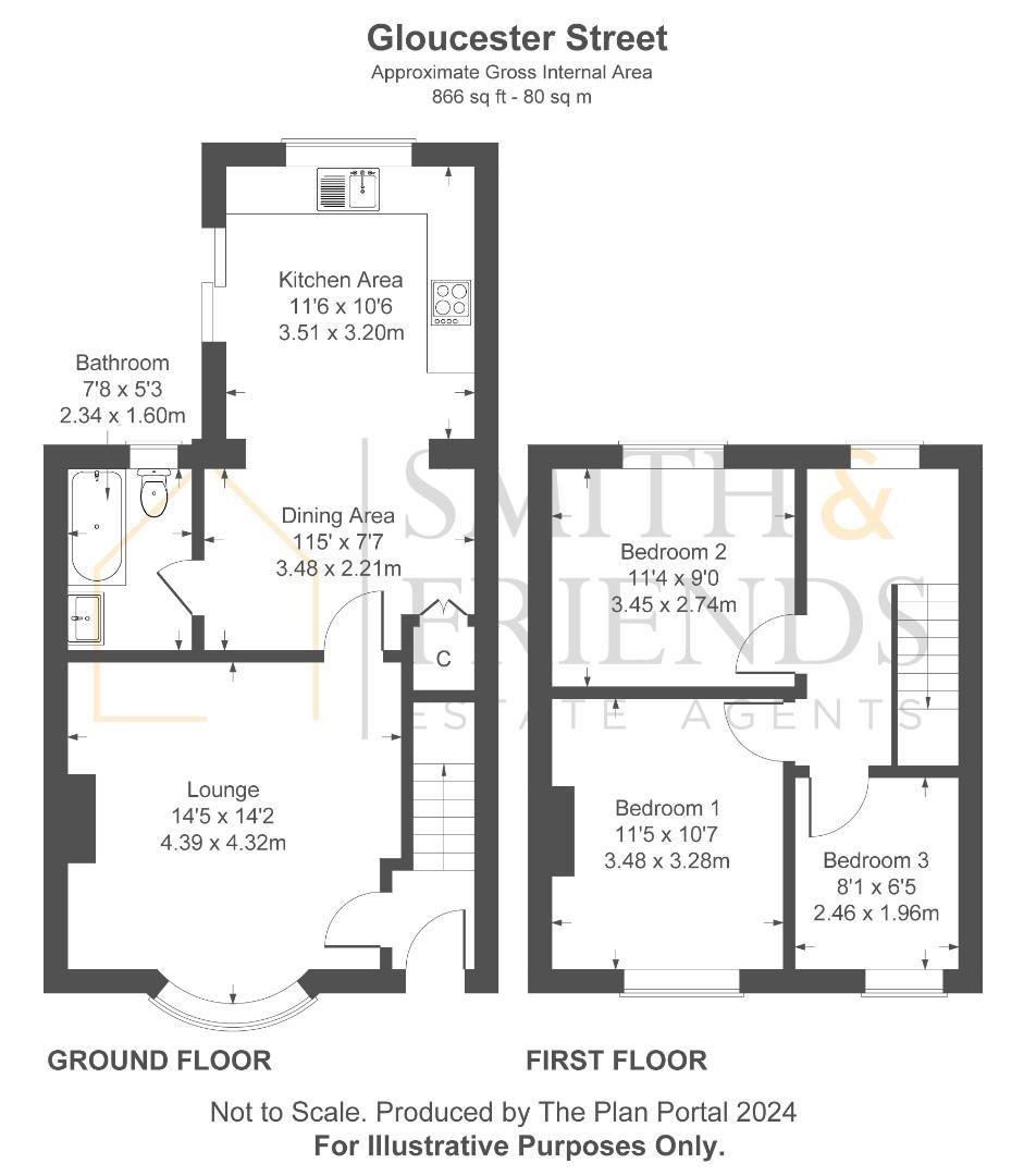 53, Gloucester Street, Hartlepool floorplan
