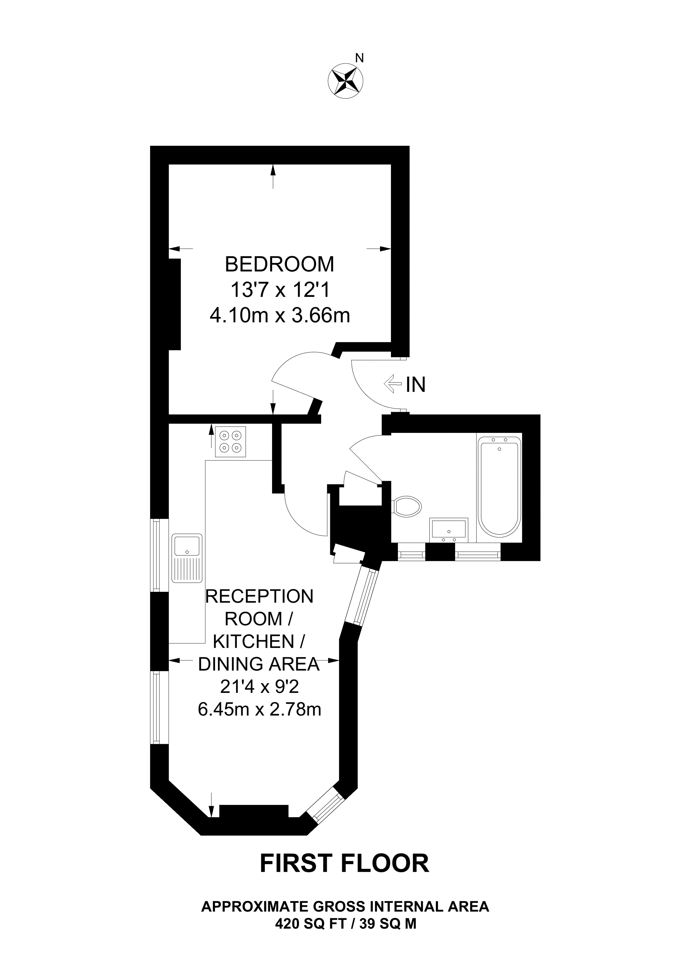 1 Bedrooms Flat to rent in Mitre Road, Southwark SE1