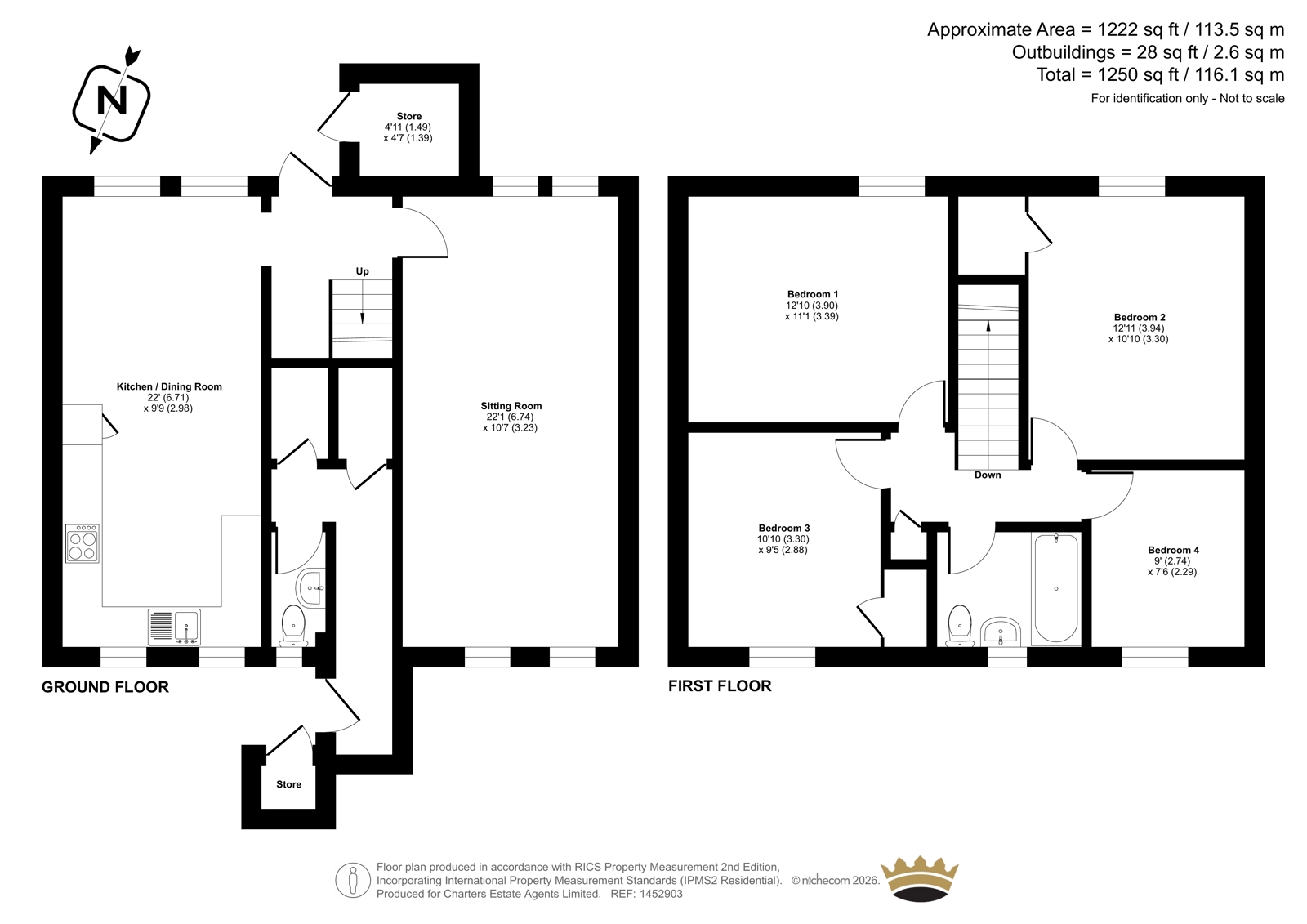 11, Harvestgate Walk, Hampshire floorplan
