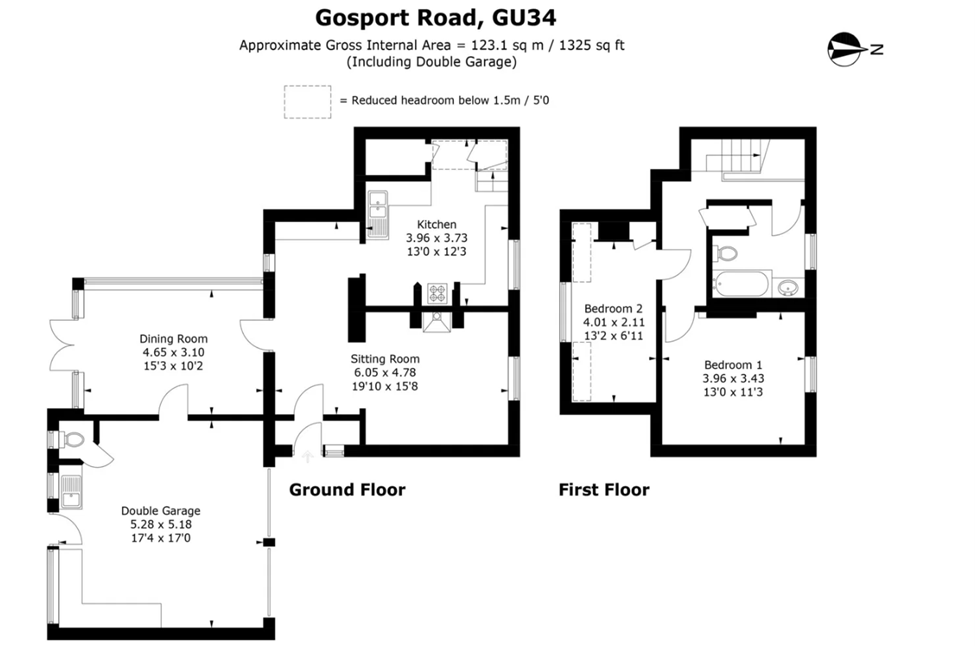 Chase Cottage, Gosport Road, Alton floorplan