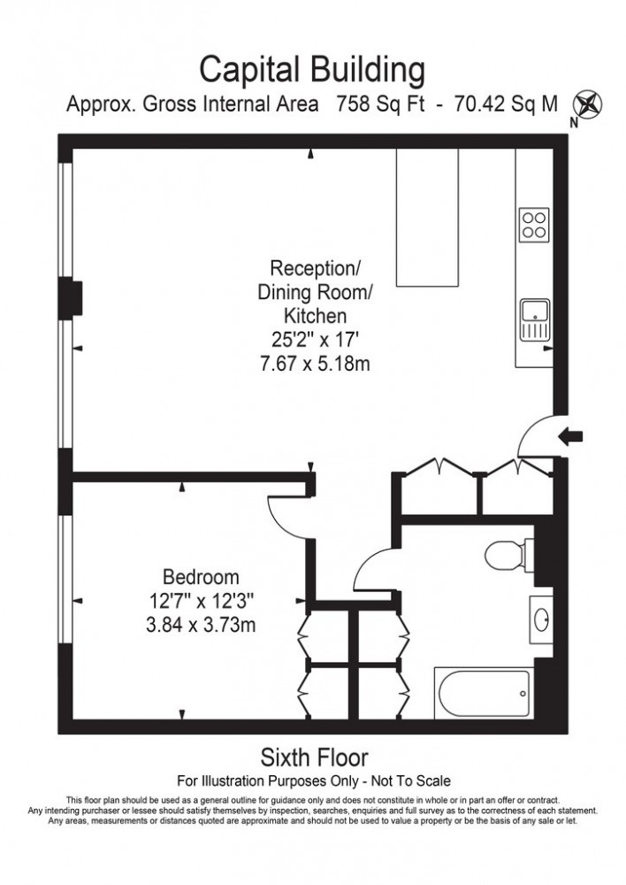 1 Bedrooms Flat to rent in Embassy Gardens, Battersea SW11