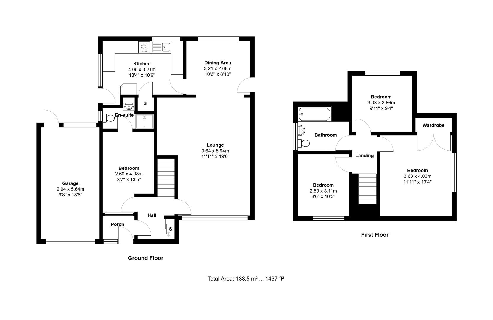 1, Brooklands Close, Daventry floorplan