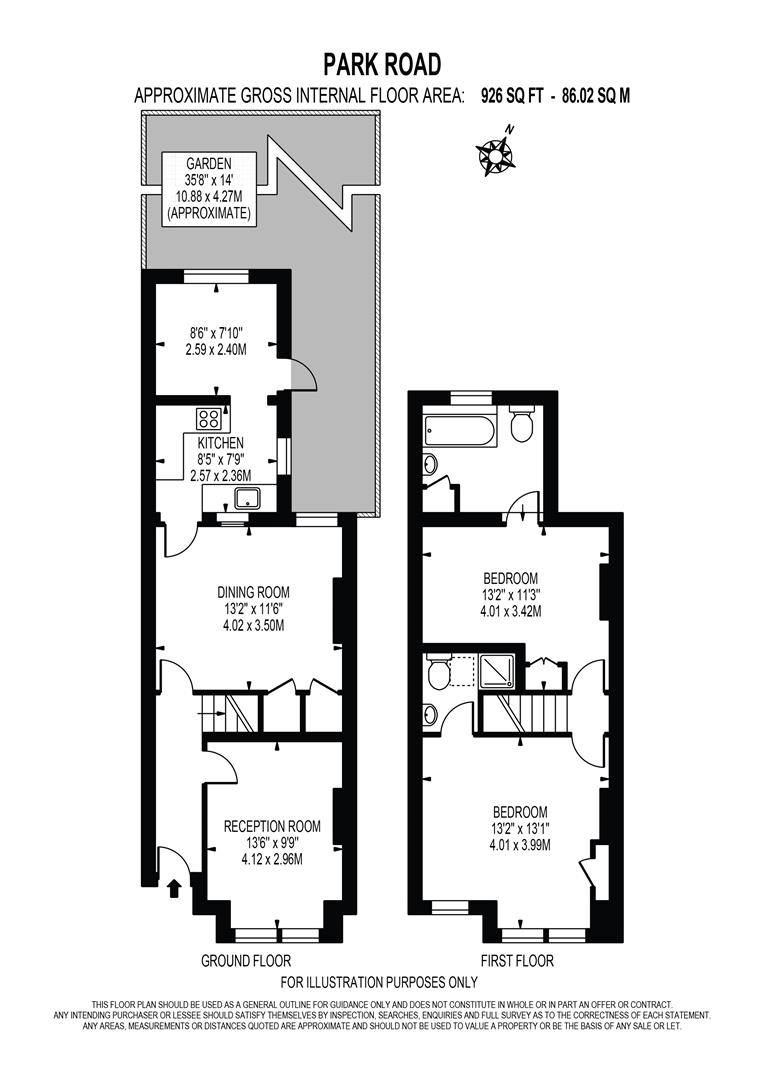 83, Park Road, Colliers Wood floorplan