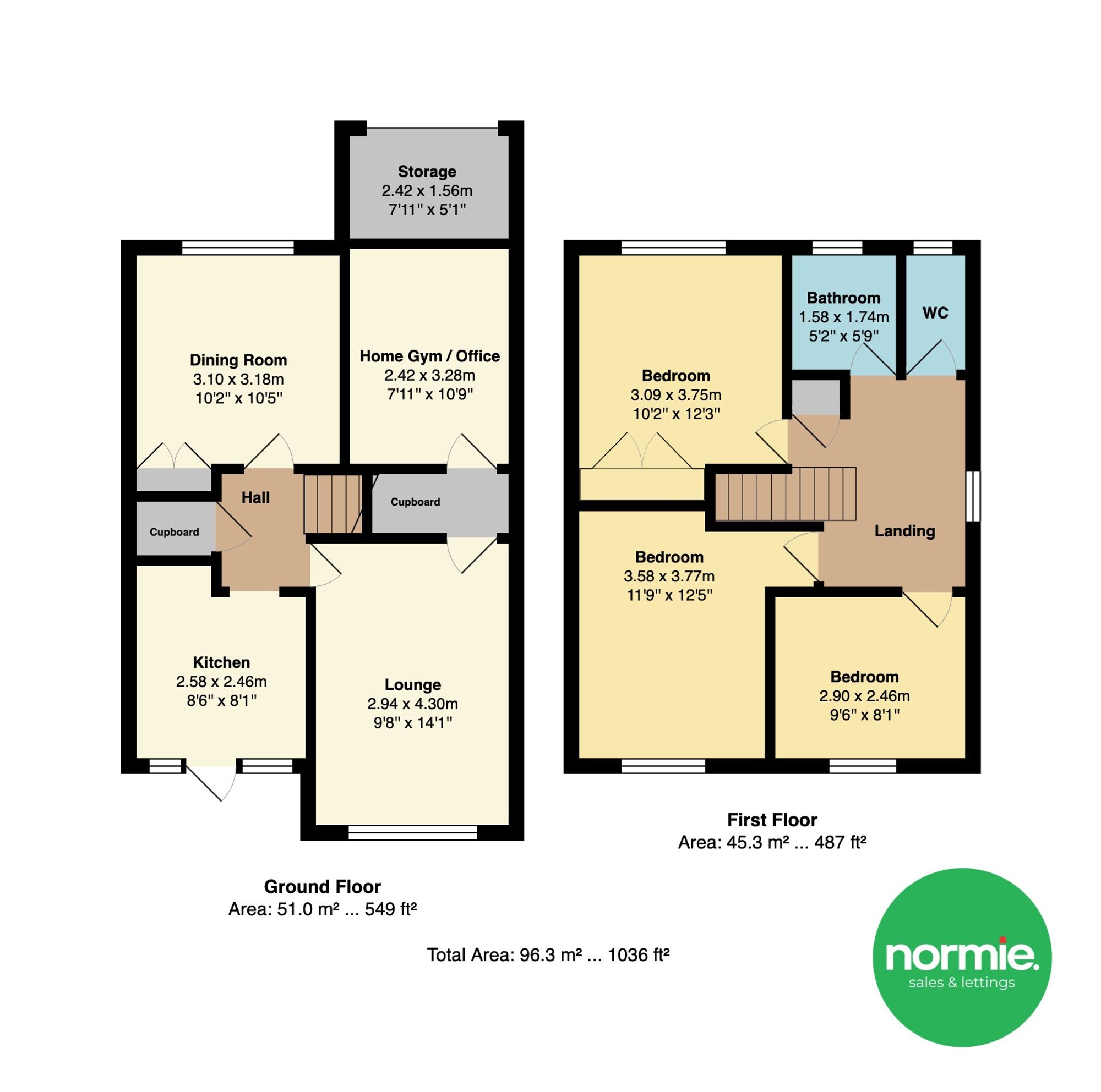 82 Tintern Avenue, Manchester floorplan