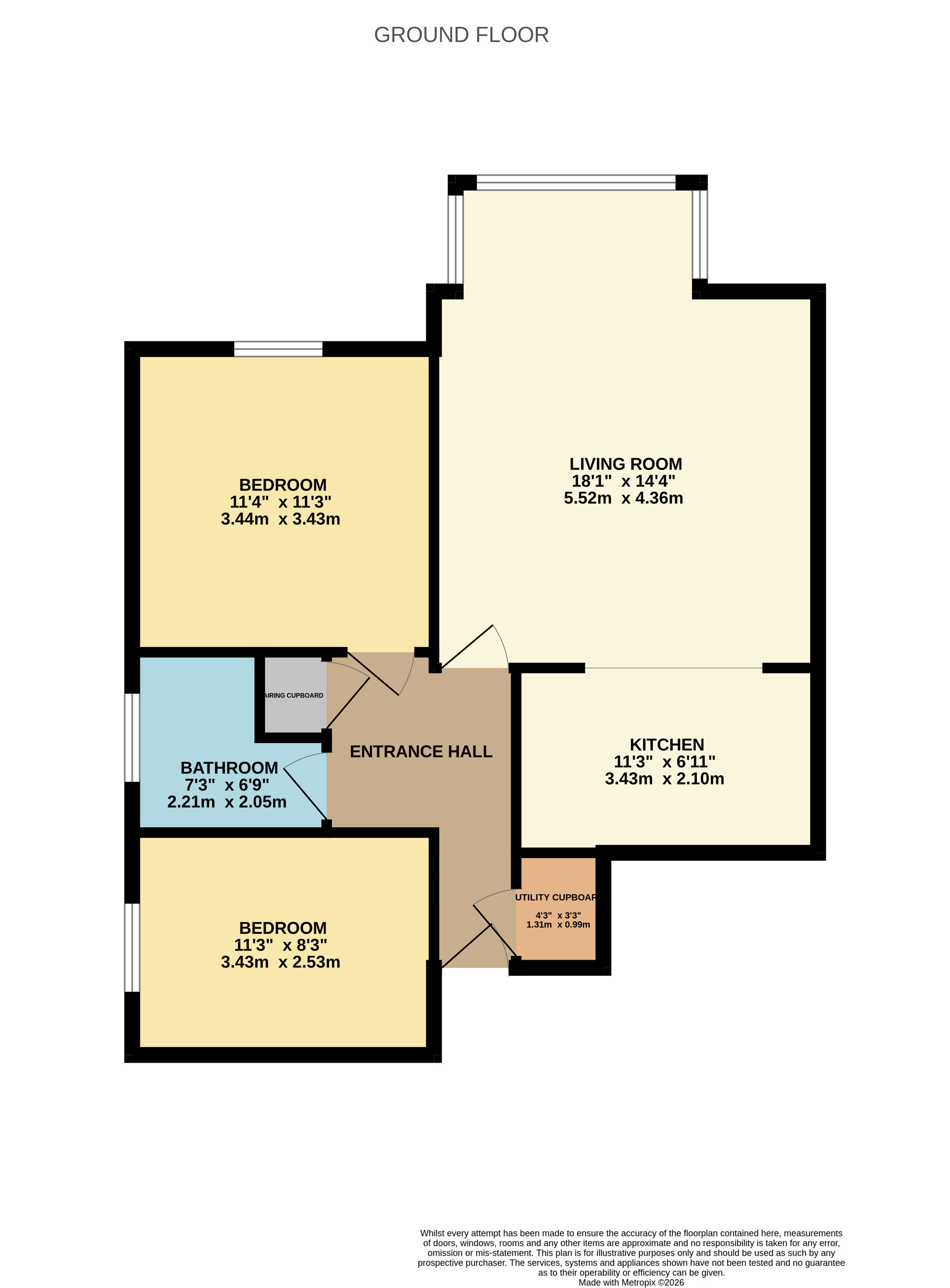 Flat 8 Hodellcrofts Court, 9a, High Street, Northampton floorplan