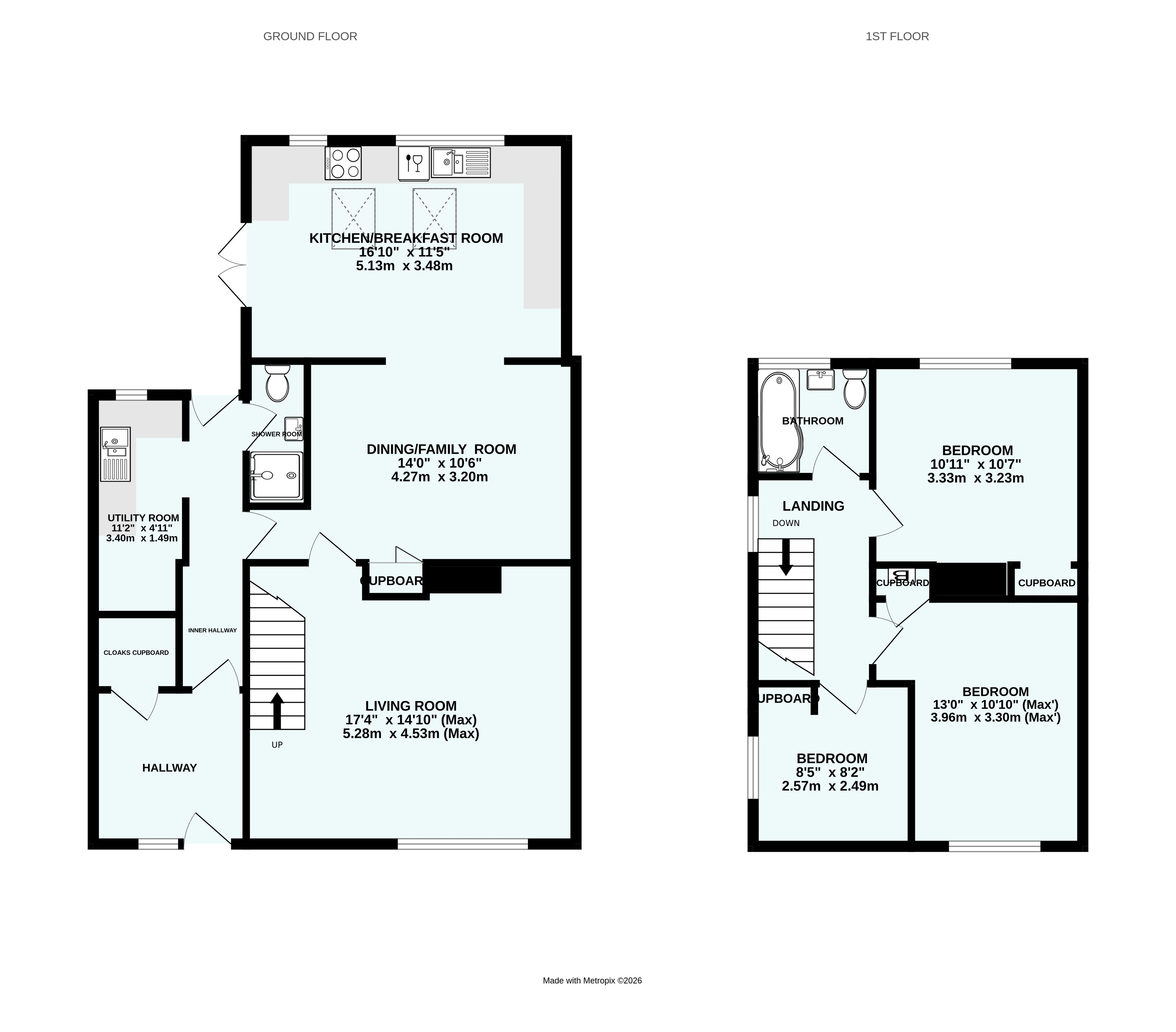 8, Chestnut Crescent, Exeter floorplan