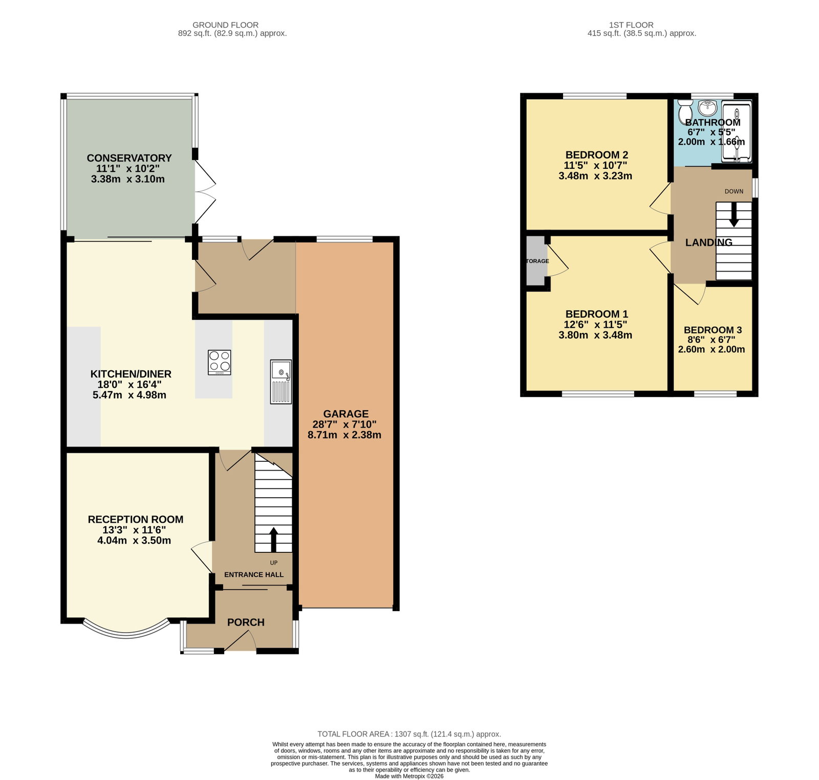 64, Tennyson Road, Dudley floorplan