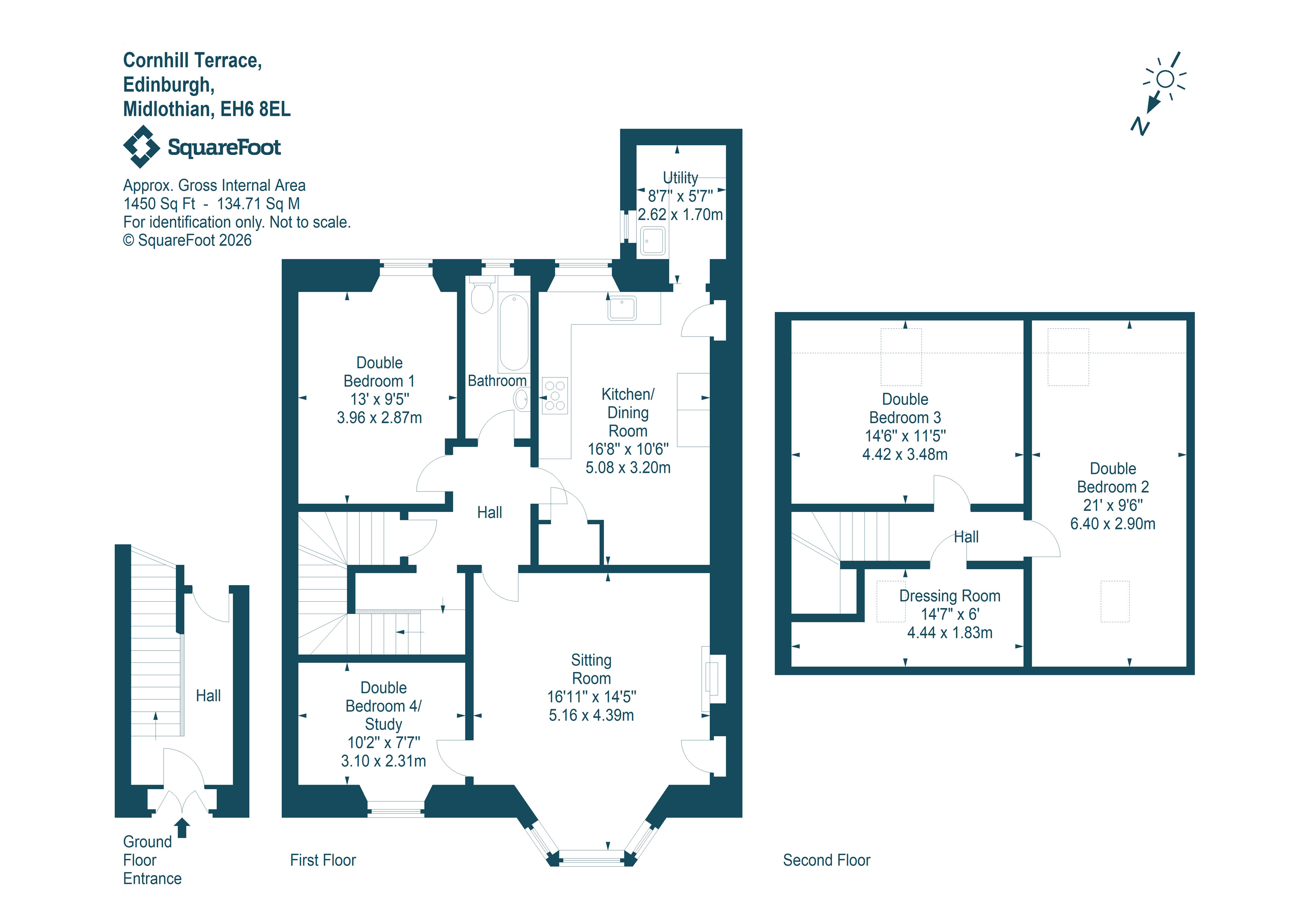 30, Cornhill Terrace, Edinburgh floorplan