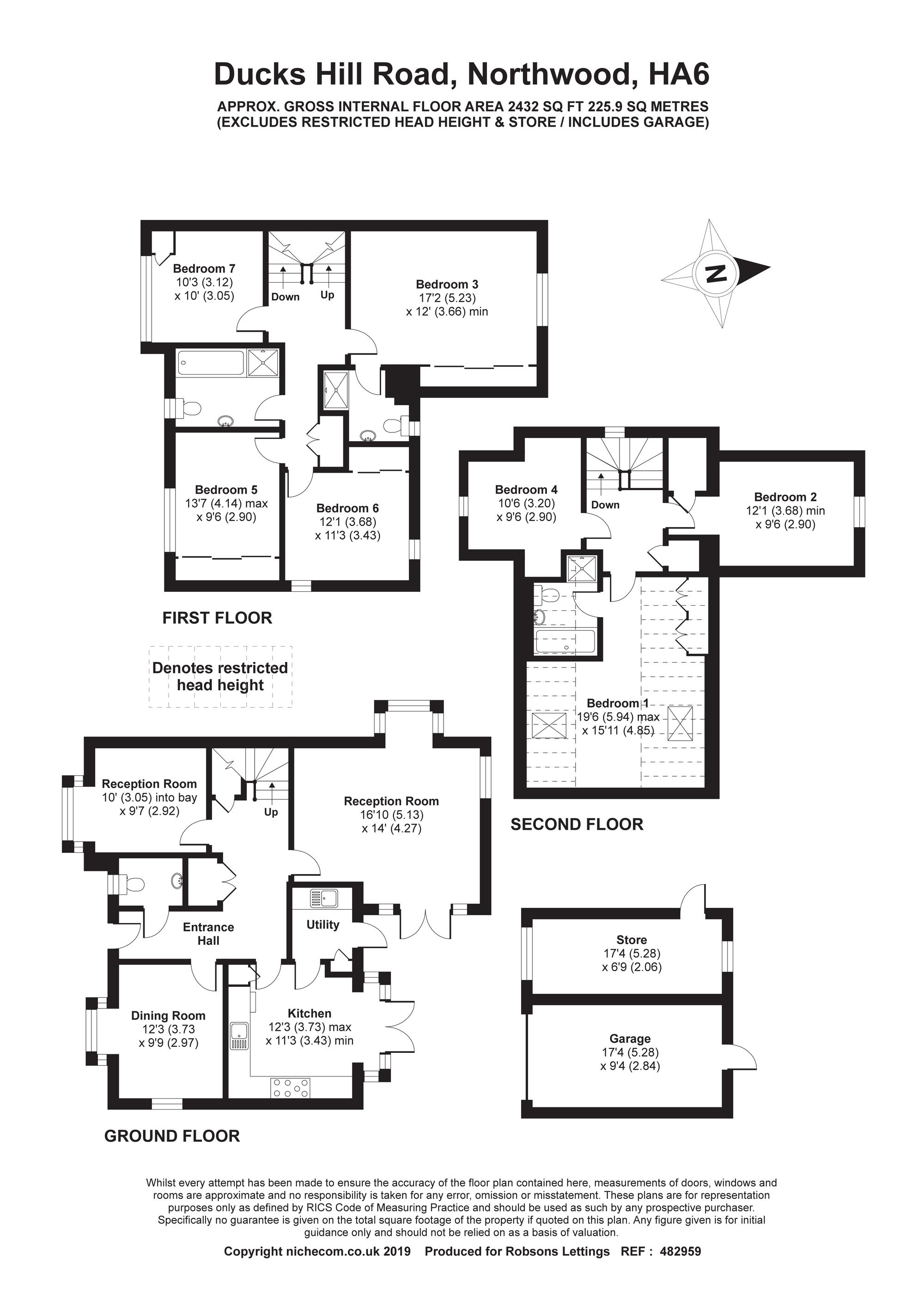 6 Bedrooms Detached house to rent in Ducks Hill Road, Northwood HA6
