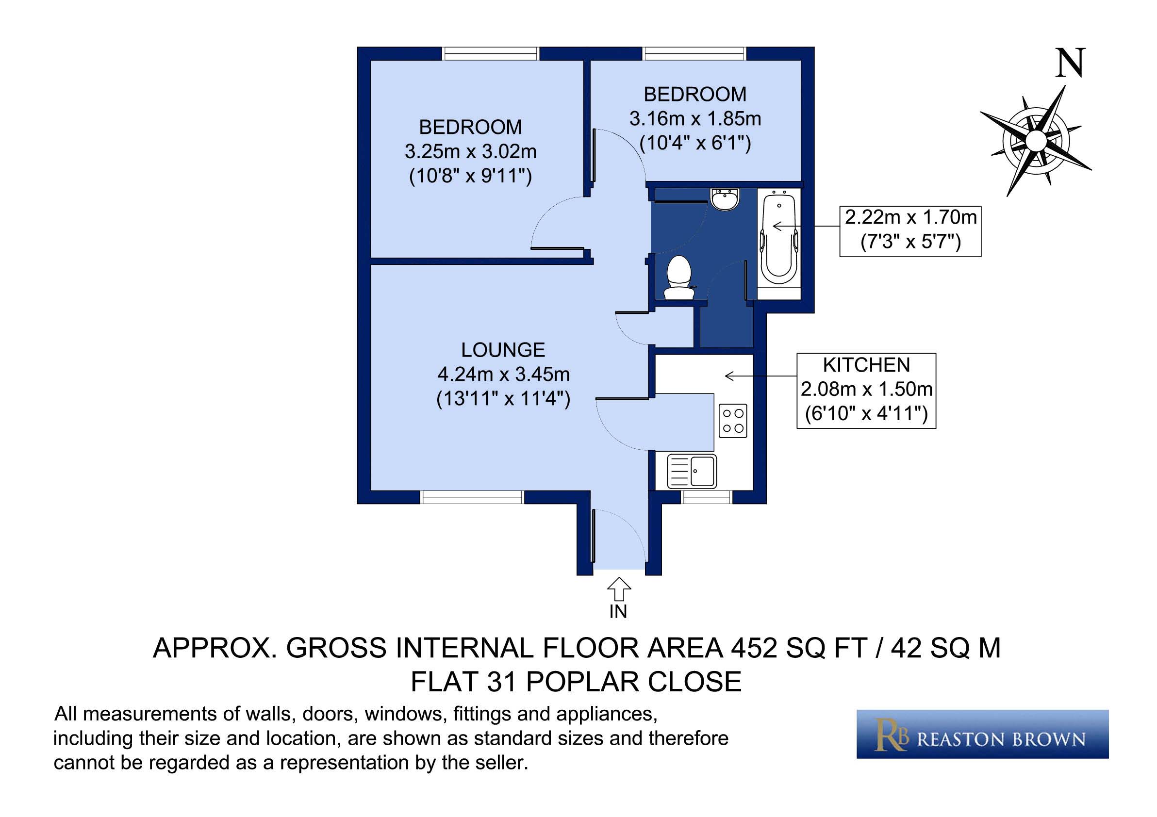 -, Poplars Close, Stone floorplan