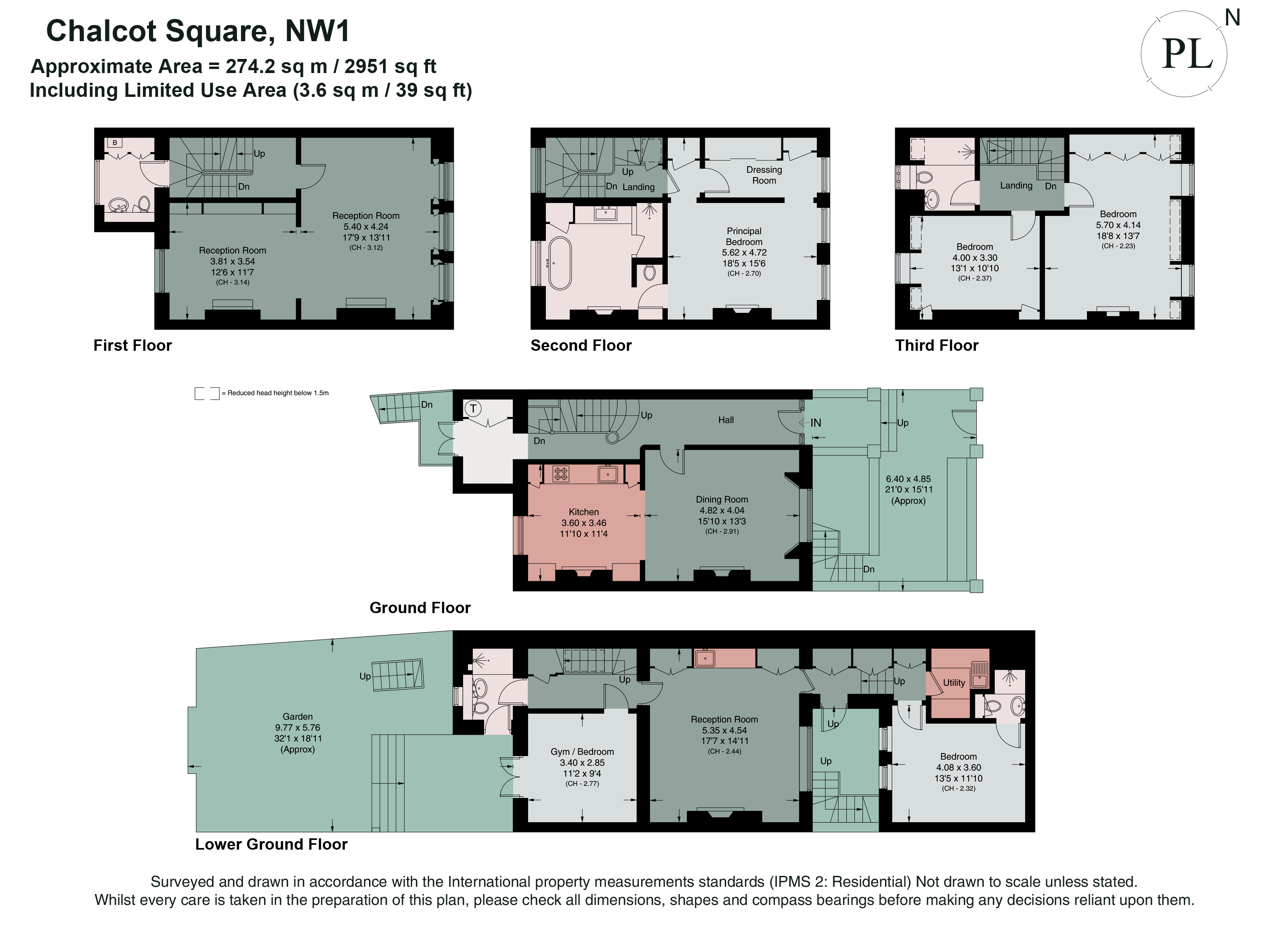 2, Chalcot Square, London floorplan