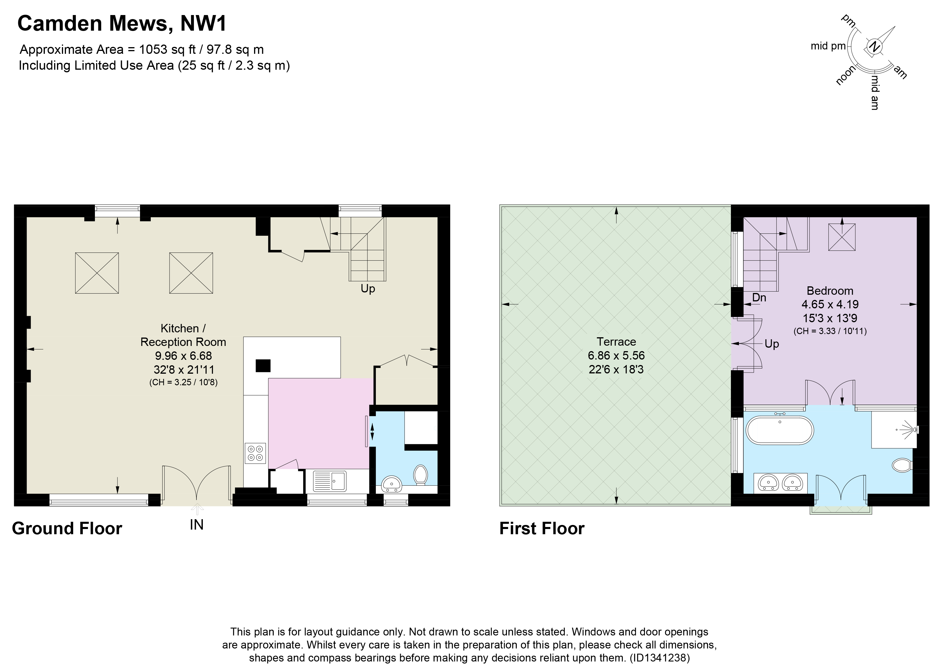 Camden Mews, London floorplan