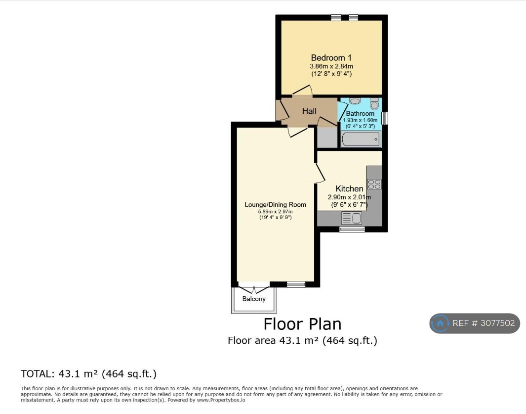 Eccles, Manchester floorplan