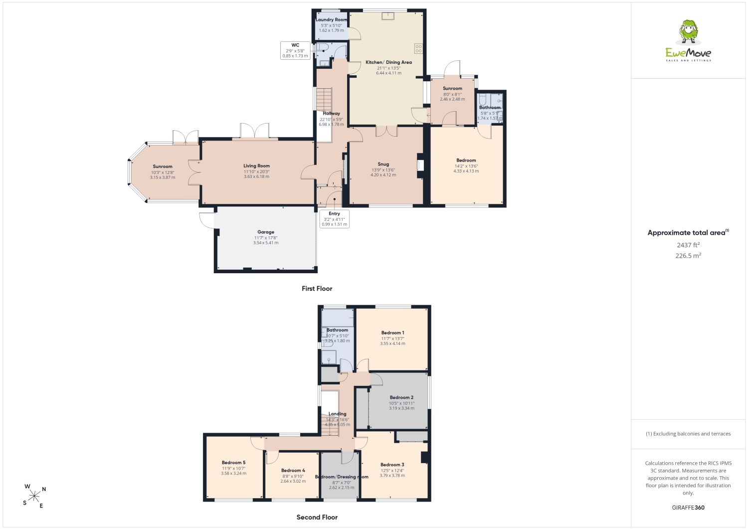Mereton House, Horsemans Green, Whitchurch floorplan