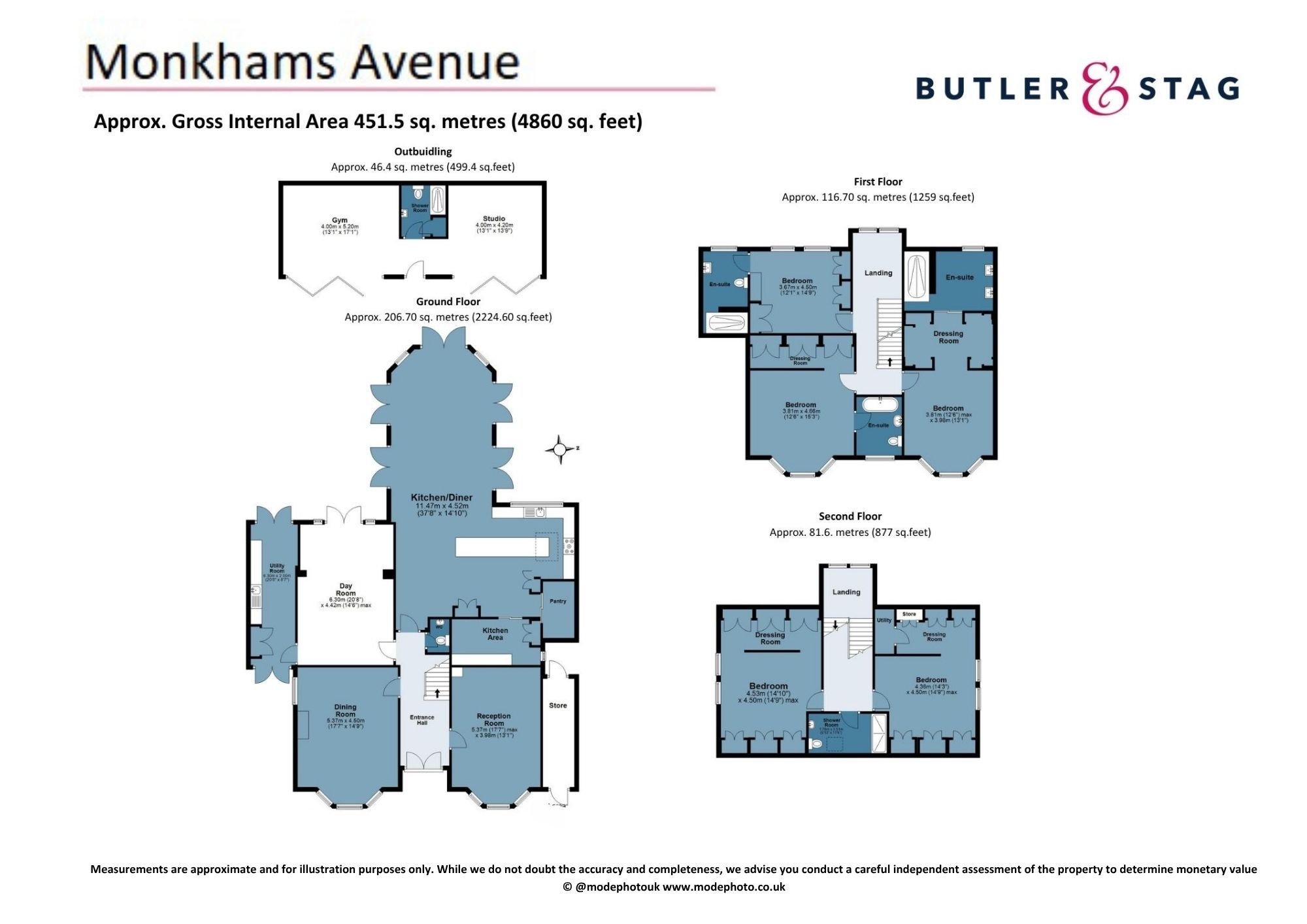 77a, Monkhams Avenue, Woodford Green floorplan