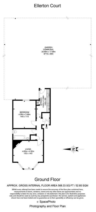 1 Bedrooms Flat for sale in Avenue Crescent, London W3