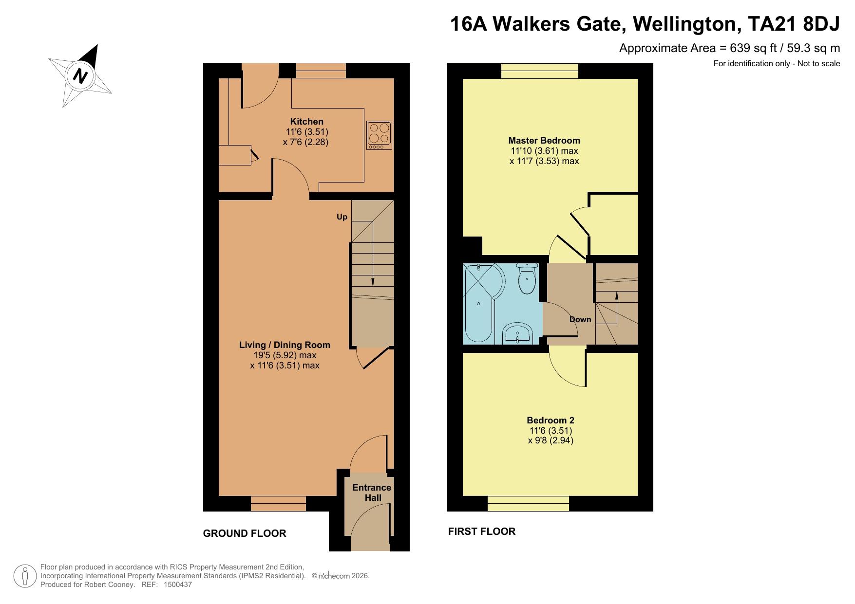 16a Walkers Gate, Wellington floorplan