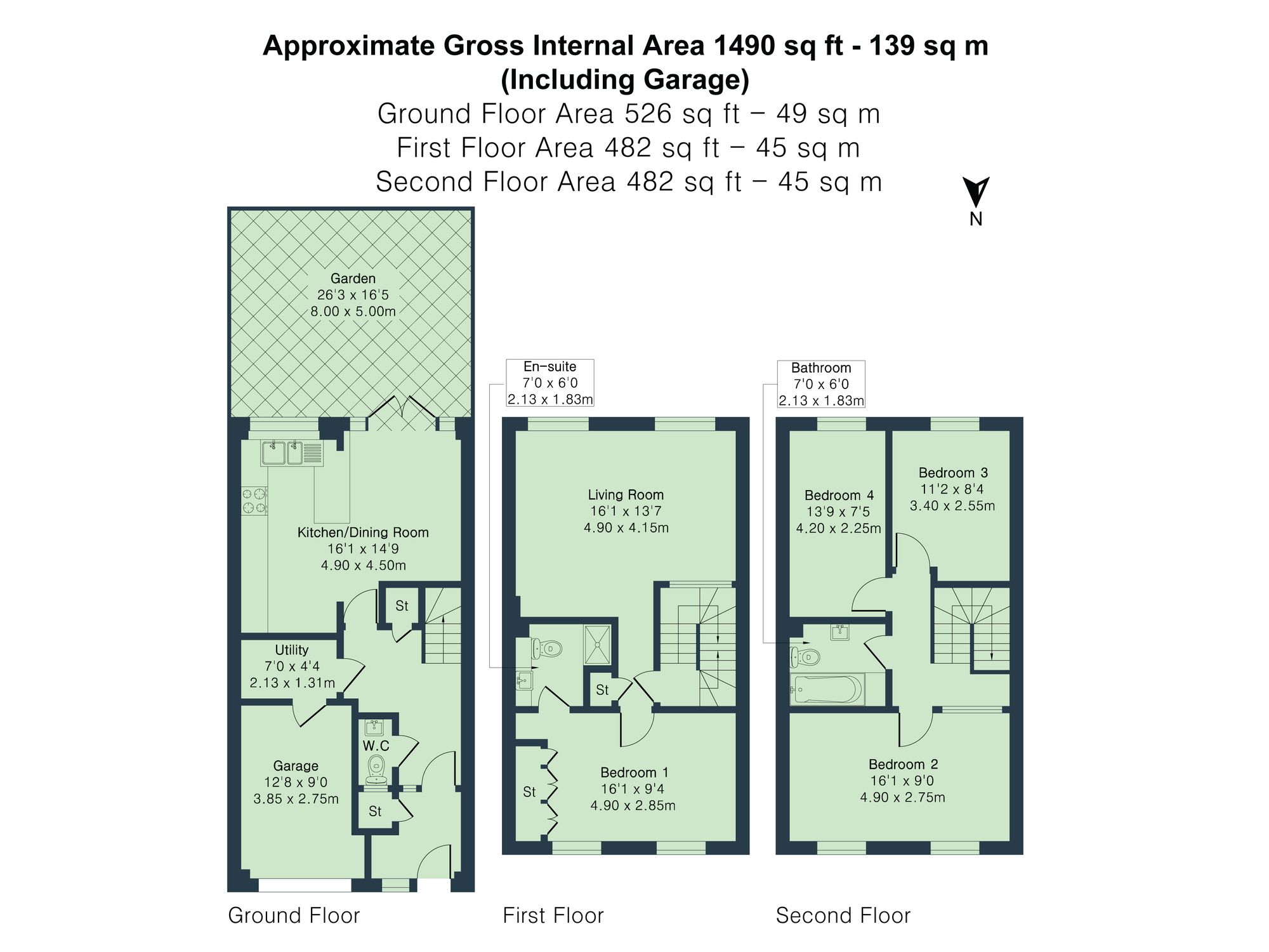 24 Templars Close, Oxford floorplan