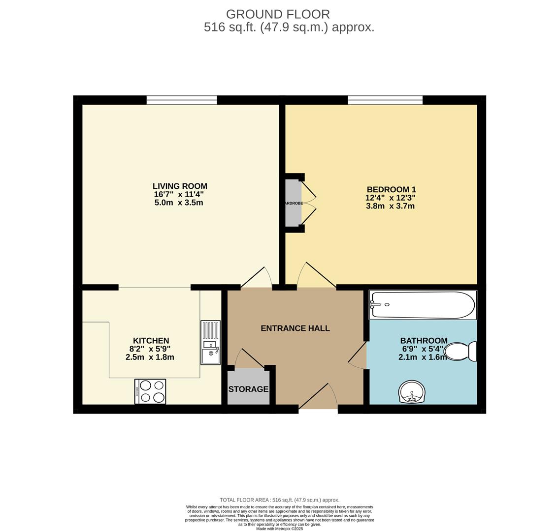 61, Regency Lodge, Buckhurst Hill floorplan