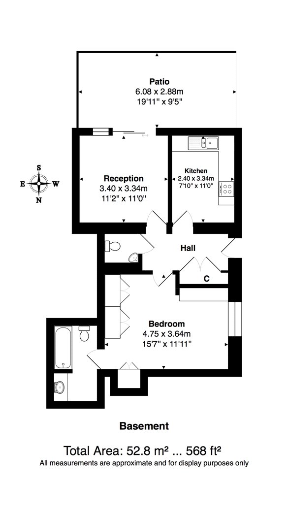 1 Bedrooms Flat to rent in Dollis Hill Lane, London NW2