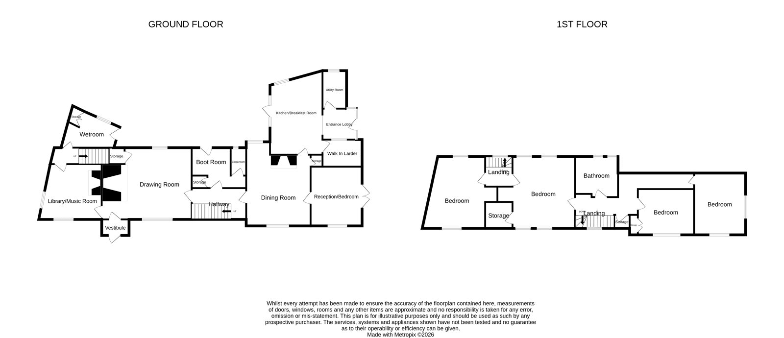 Brook Farm House,, Grove Hill, Colchester floorplan
