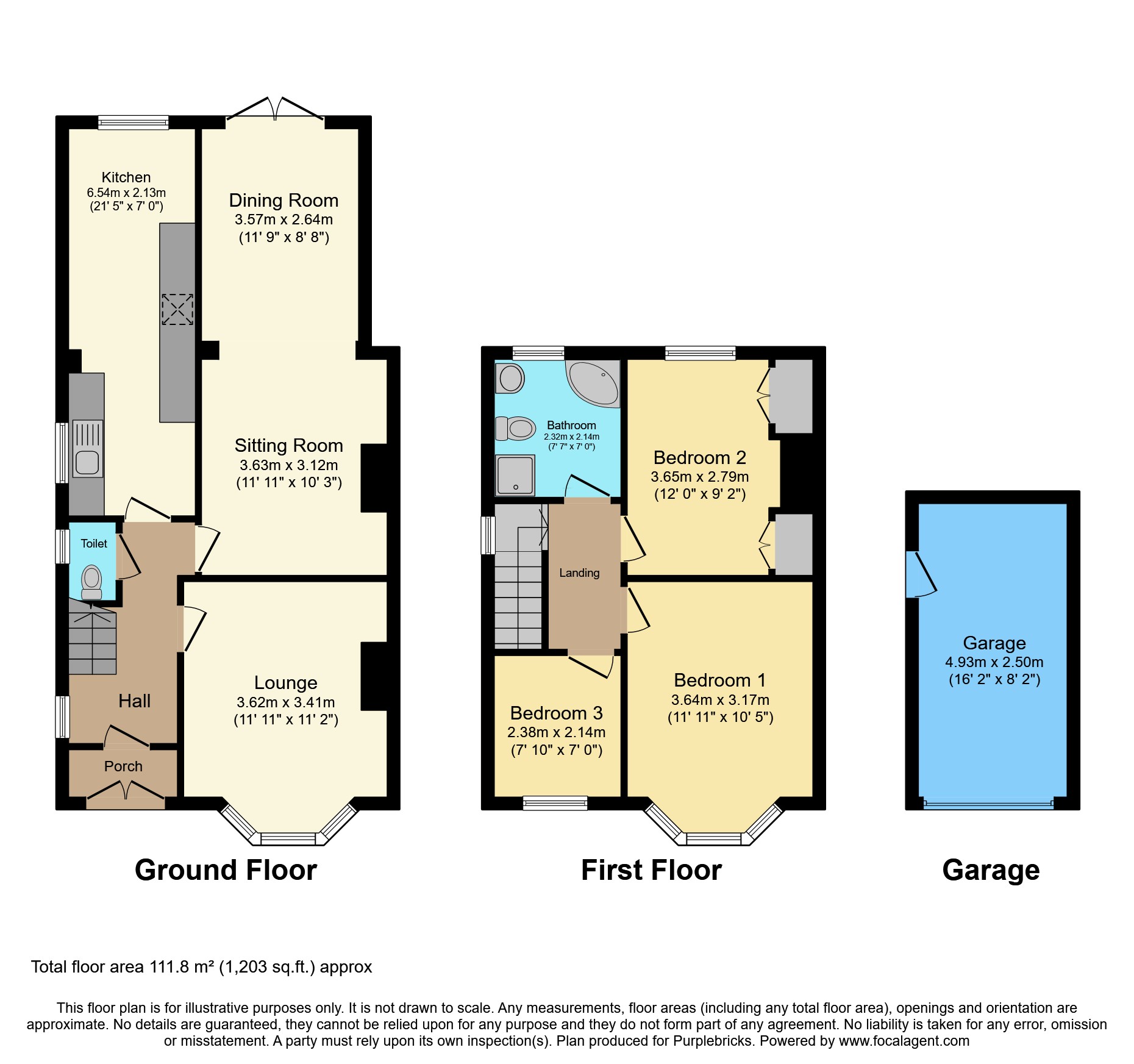 201, Victoria Road, Prestatyn floorplan