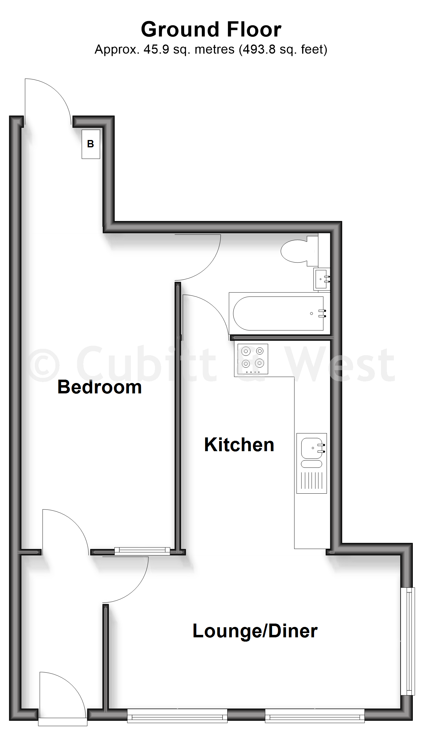 64, Spring Park Road, Croydon floorplan