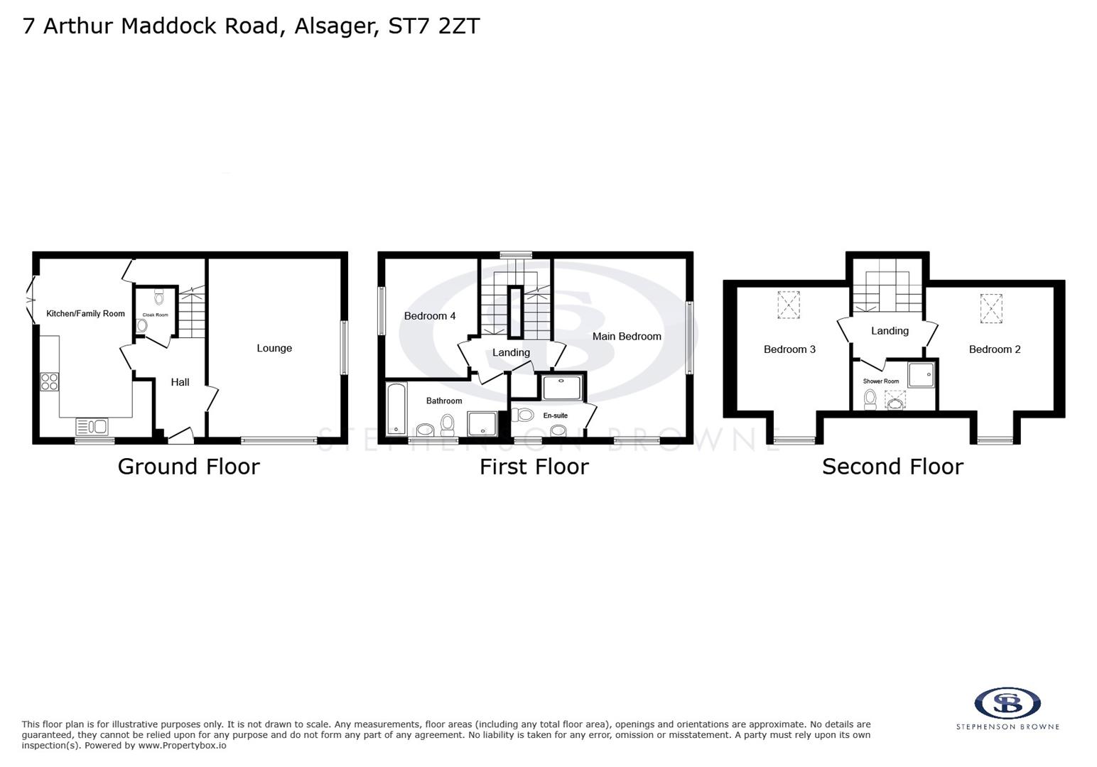 7, Arthur Maddock Road, Alsager floorplan