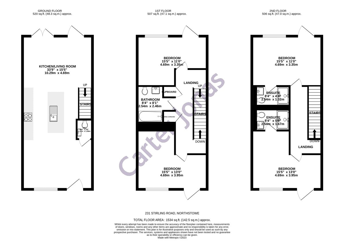 24, Lockhart Way, Cambridge floorplan