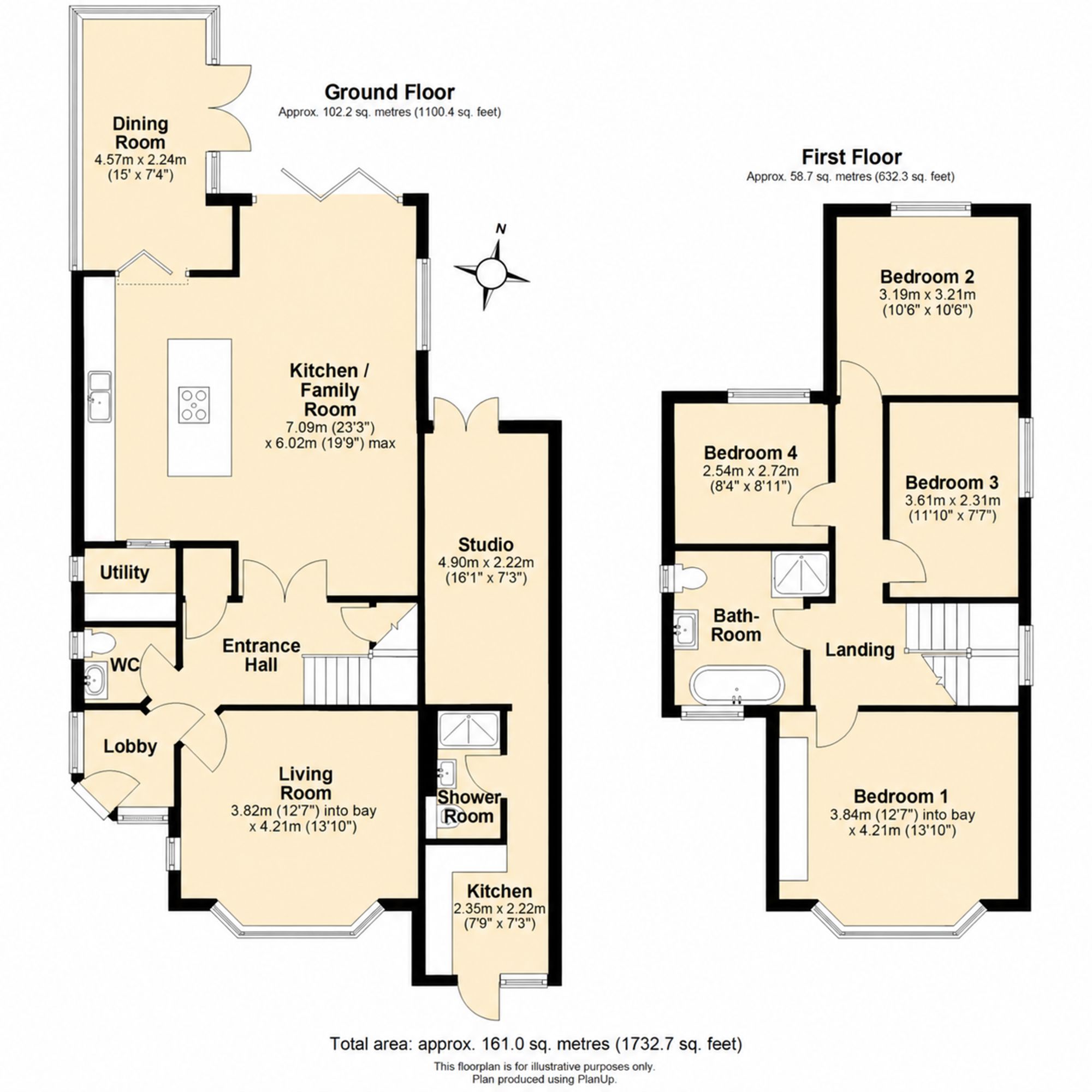 41 Thornton Way, Cambridge floorplan