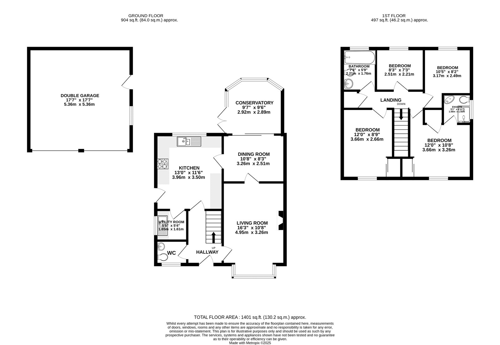 16, Hatfield Drive, Nottingham floorplan