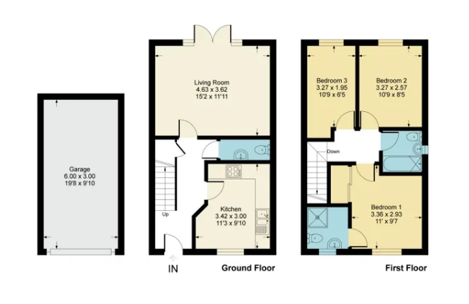 36, Hampton Road, Andover floorplan