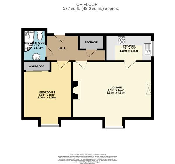 24 Apsley lodge, London Road, Waterlooville floorplan