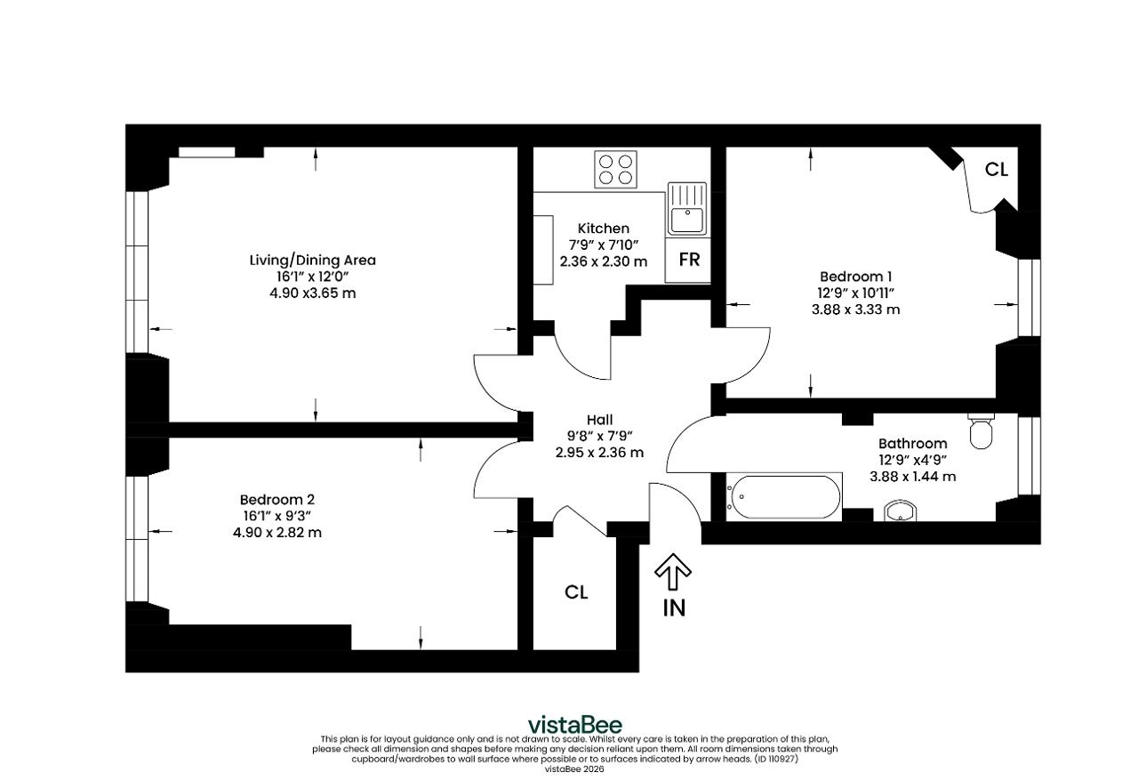 Roslea Drive, Dennistoun floorplan